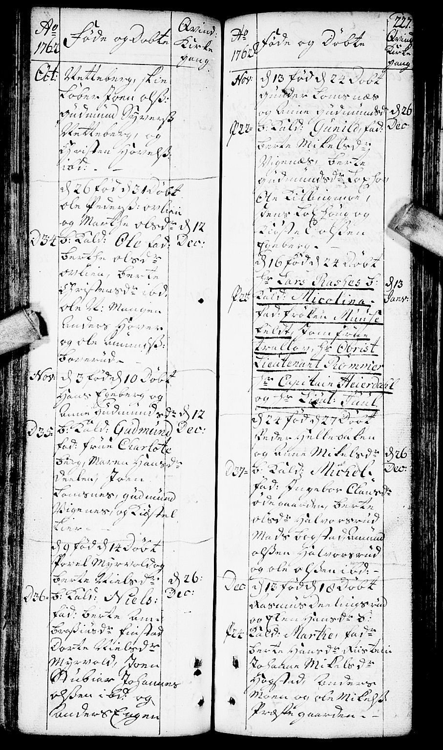 Aurskog prestekontor Kirkebøker, AV/SAO-A-10304a/F/Fa/L0002: Parish register (official) no. I 2, 1735-1766, p. 227