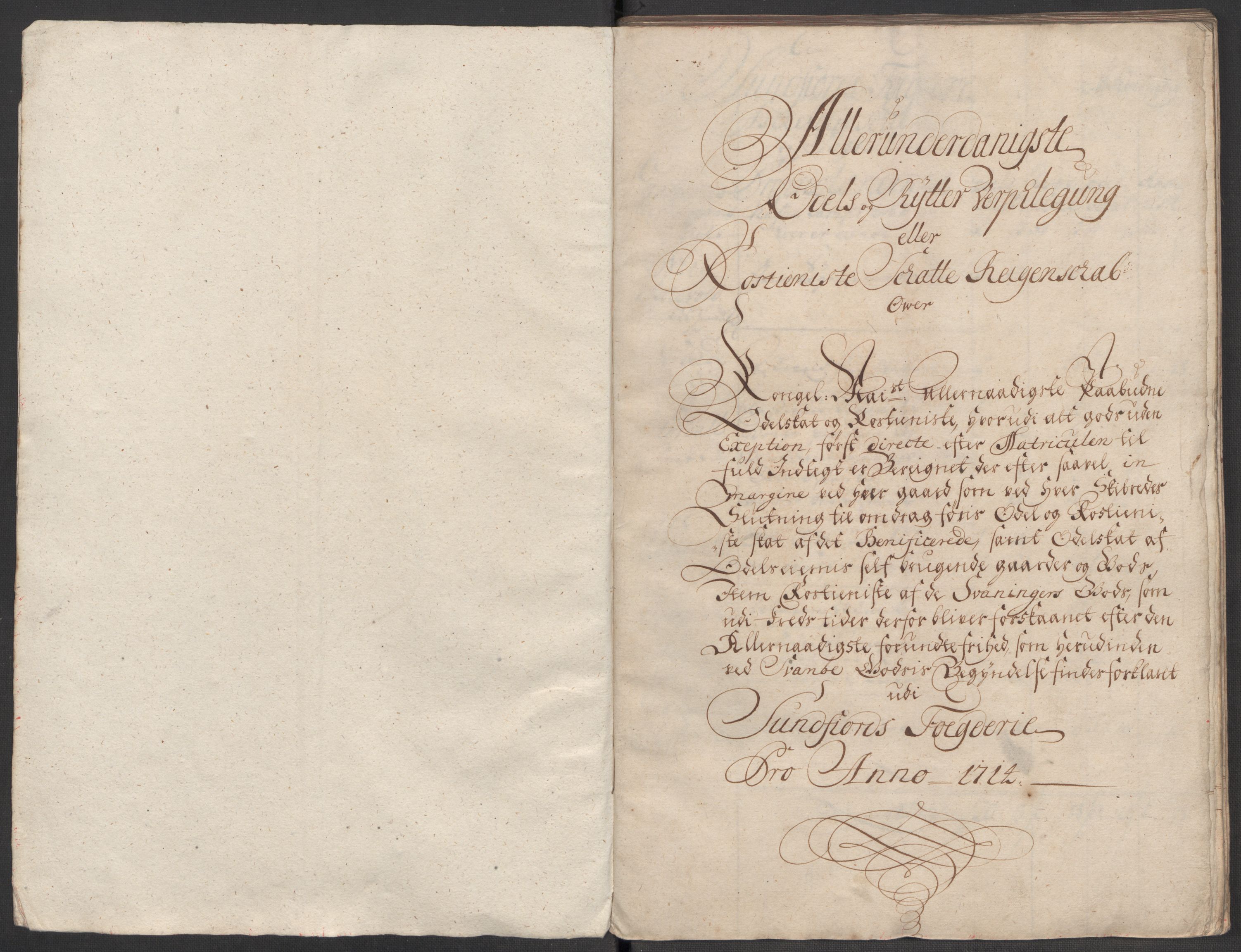 Rentekammeret inntil 1814, Reviderte regnskaper, Fogderegnskap, AV/RA-EA-4092/R53/L3438: Fogderegnskap Sunn- og Nordfjord, 1714, p. 23