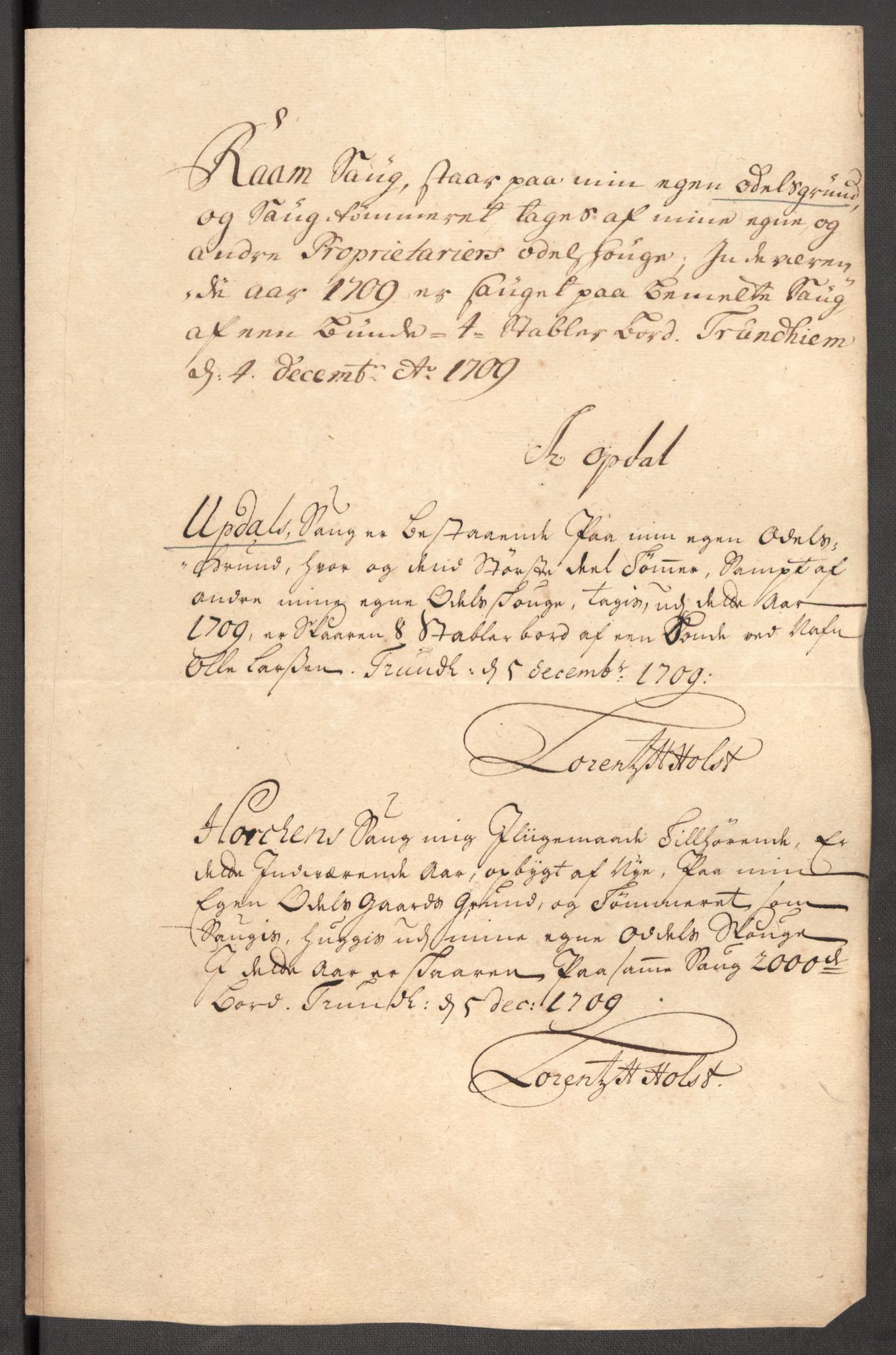 Rentekammeret inntil 1814, Reviderte regnskaper, Fogderegnskap, RA/EA-4092/R64/L4431: Fogderegnskap Namdal, 1709-1710, p. 108