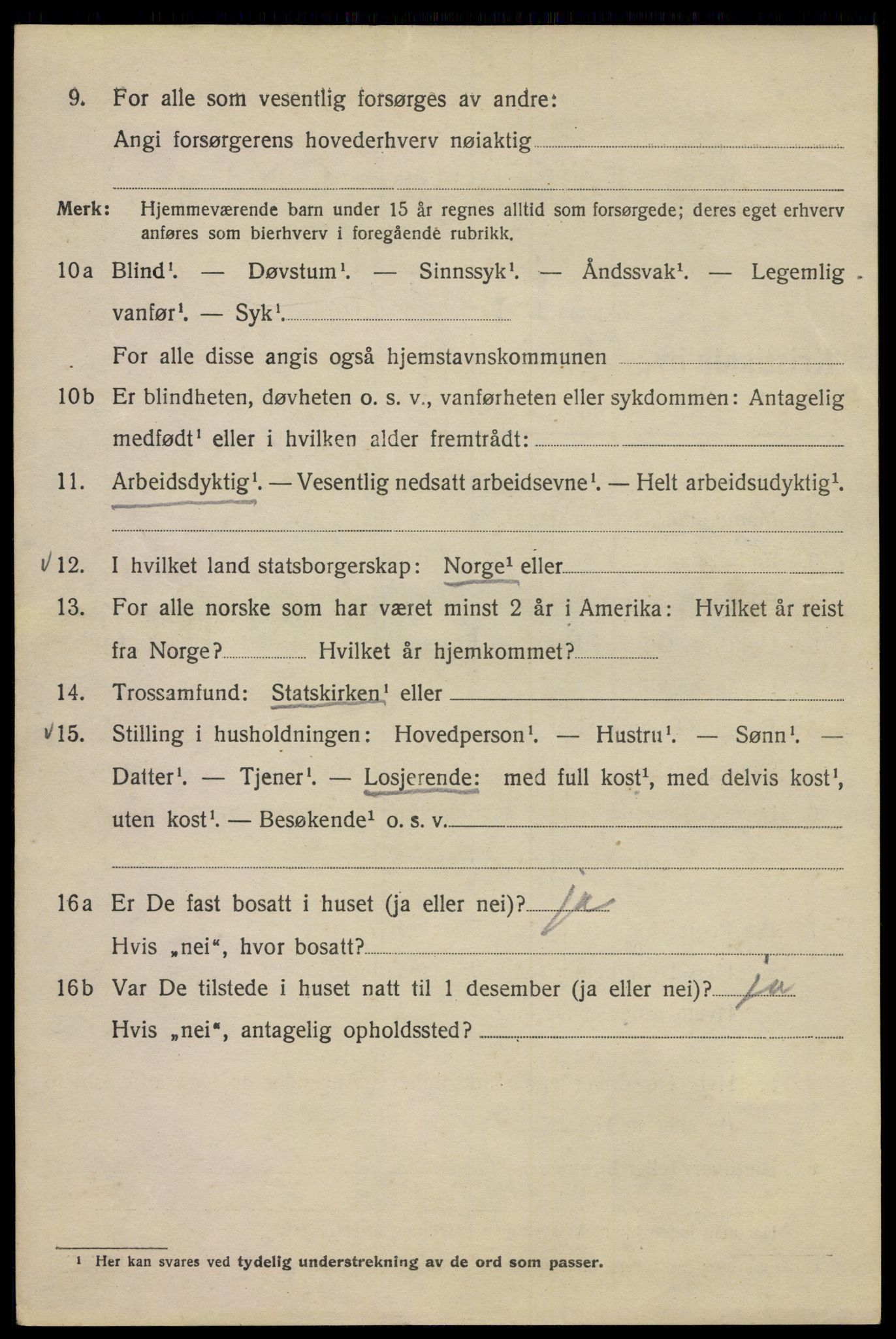 SAO, 1920 census for Kristiania, 1920, p. 560186