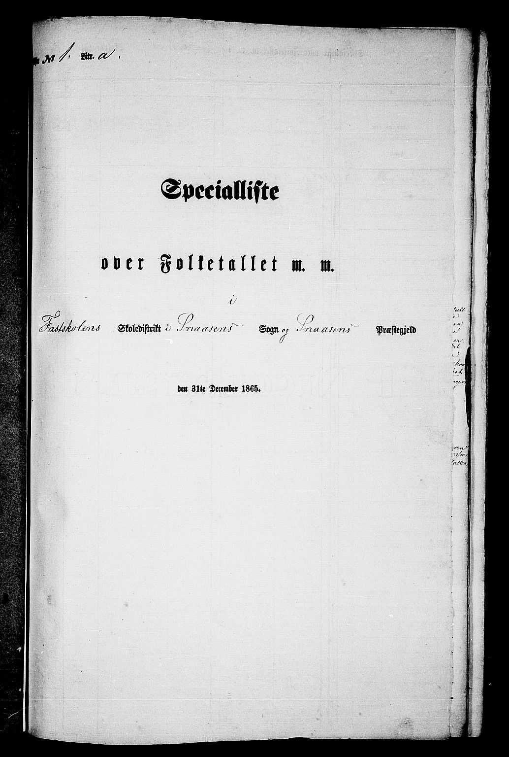 RA, 1865 census for Snåsa, 1865, p. 10