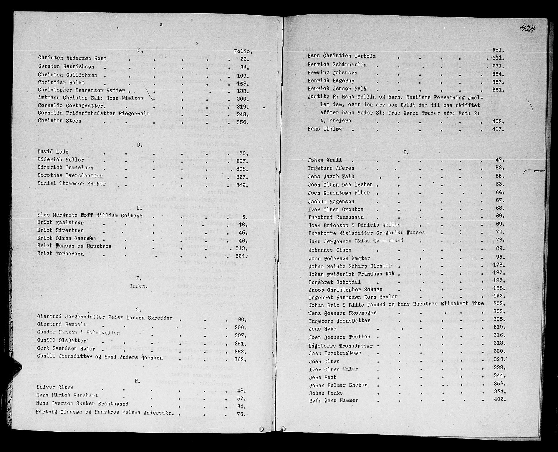 Trondheim byfogd, AV/SAT-A-0003/1/3/3A/L0014: Skifteprotokoll - gml.nr.13a. (m/ register), 1737-1742