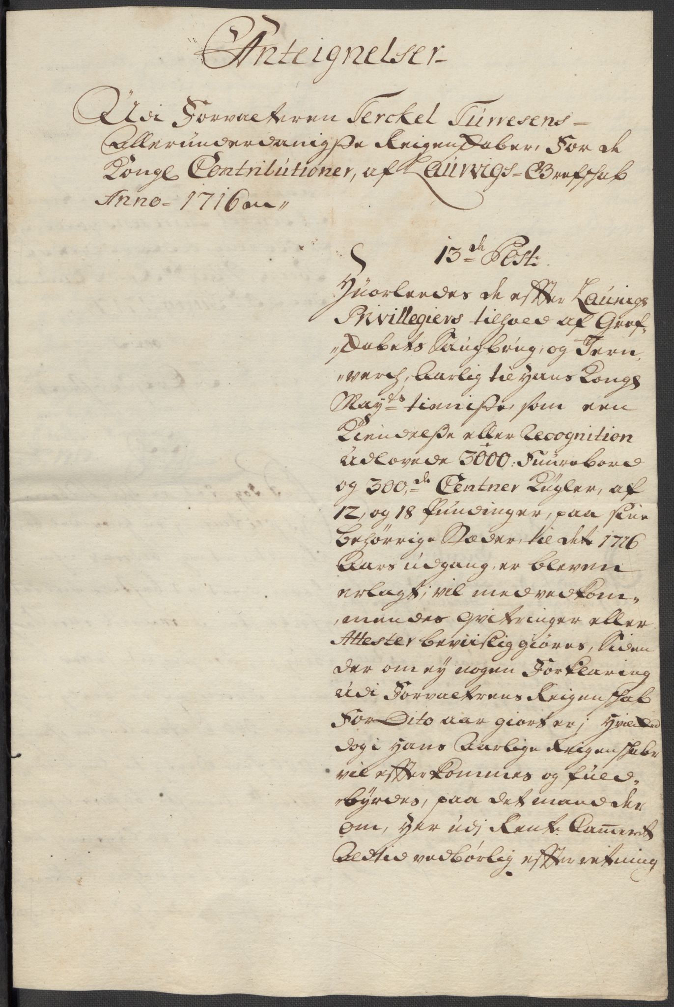 Rentekammeret inntil 1814, Reviderte regnskaper, Fogderegnskap, AV/RA-EA-4092/R33/L1987: Fogderegnskap Larvik grevskap, 1716-1717, p. 329