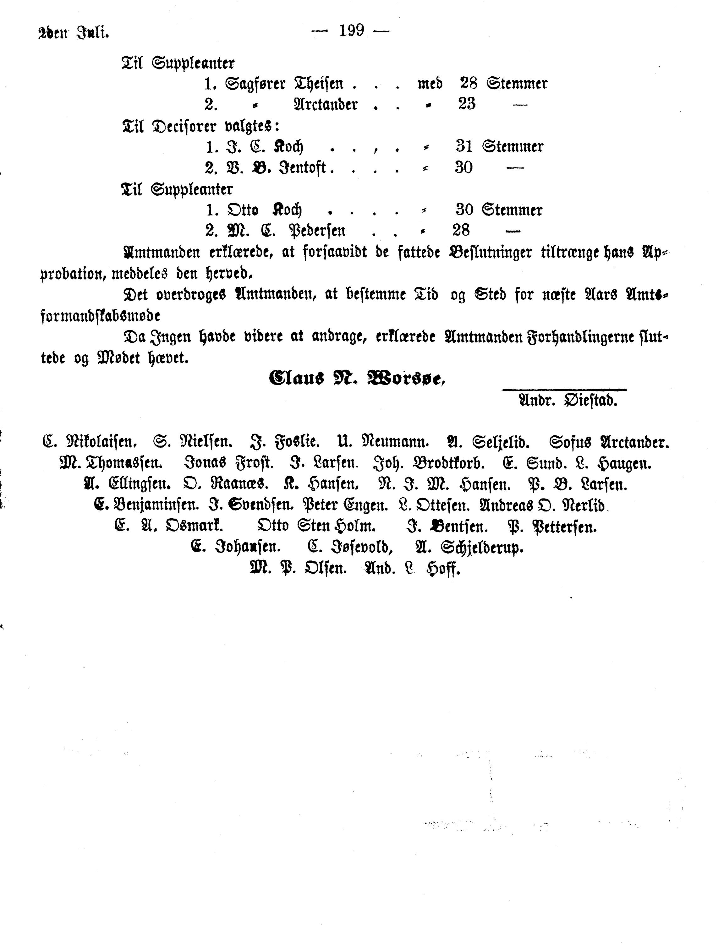 Nordland Fylkeskommune. Fylkestinget, AIN/NFK-17/176/A/Ac/L0010: Fylkestingsforhandlinger 1874-1880, 1874-1880