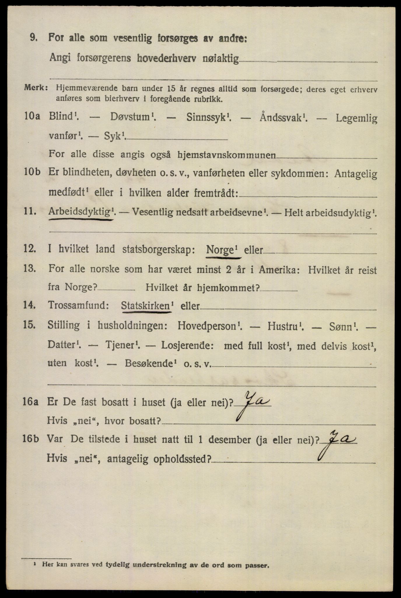 SAKO, 1920 census for Ådal, 1920, p. 6515