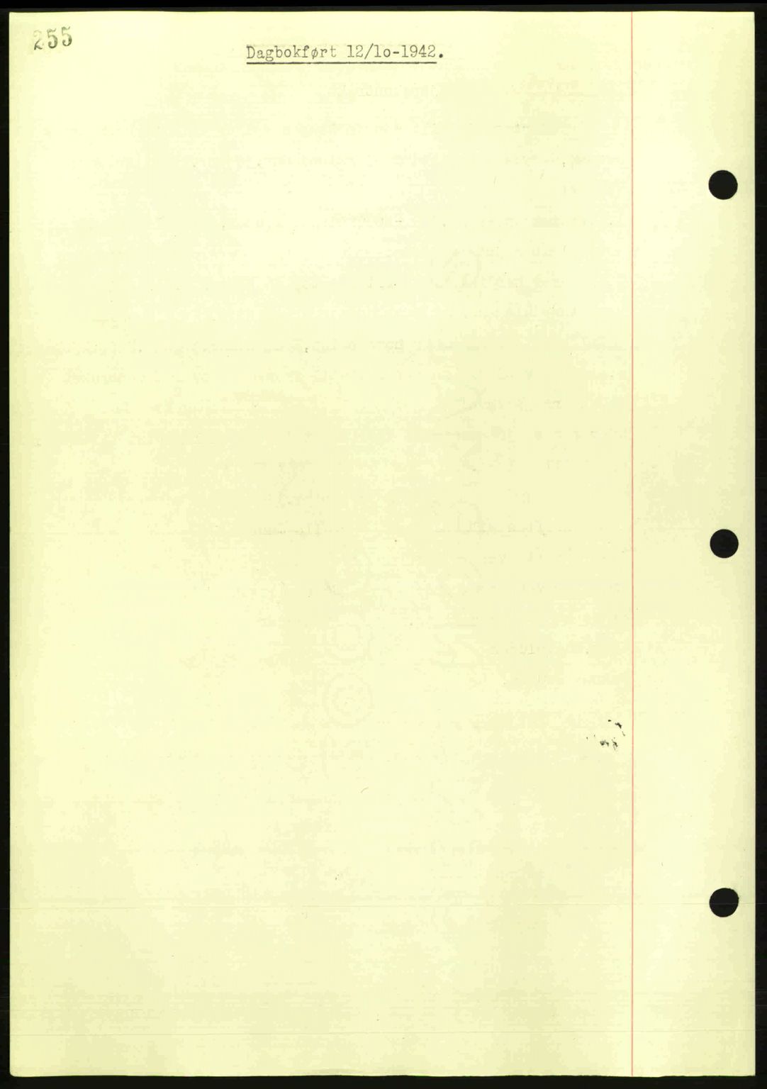 Steigen og Ofoten sorenskriveri, AV/SAT-A-0030/1/2/2C: Mortgage book no. A9-12, 1942-1946, Diary no: : 2018/1942