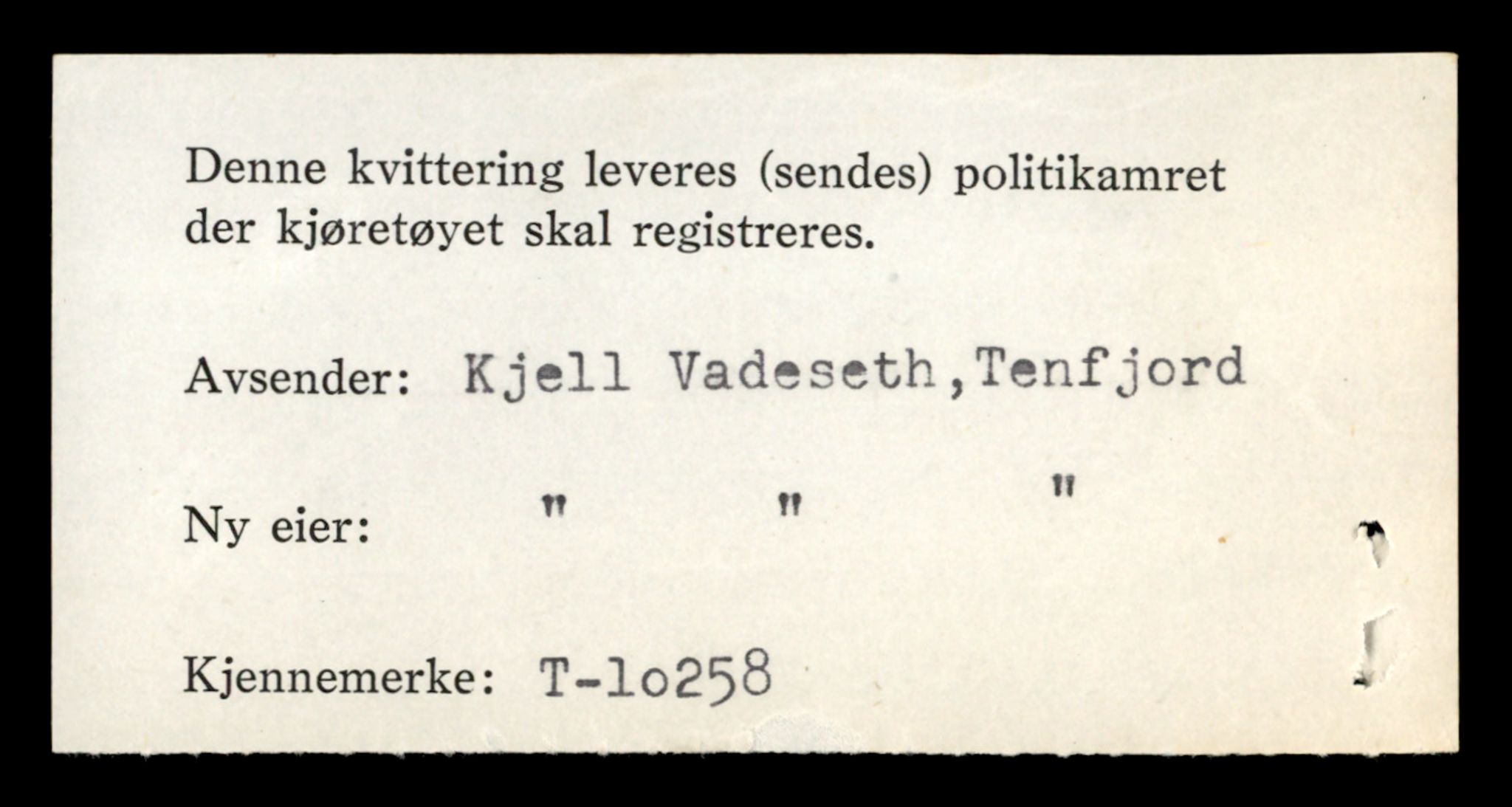 Møre og Romsdal vegkontor - Ålesund trafikkstasjon, SAT/A-4099/F/Fe/L0019: Registreringskort for kjøretøy T 10228 - T 10350, 1927-1998, p. 760