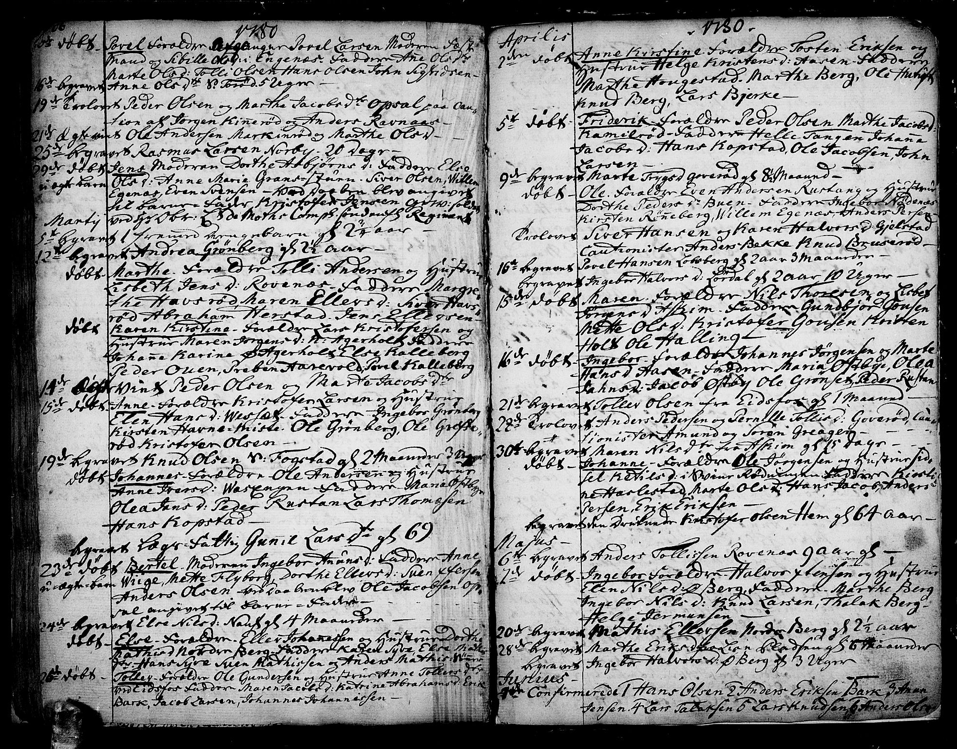 Hof kirkebøker, AV/SAKO-A-64/F/Fa/L0002: Parish register (official) no. I 2, 1746-1781, p. 206-207