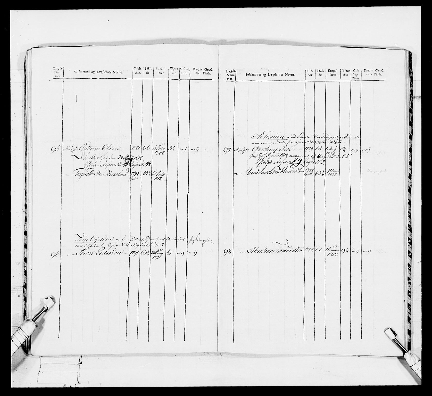 Generalitets- og kommissariatskollegiet, Det kongelige norske kommissariatskollegium, AV/RA-EA-5420/E/Eh/L0113: Vesterlenske nasjonale infanteriregiment, 1812, p. 84