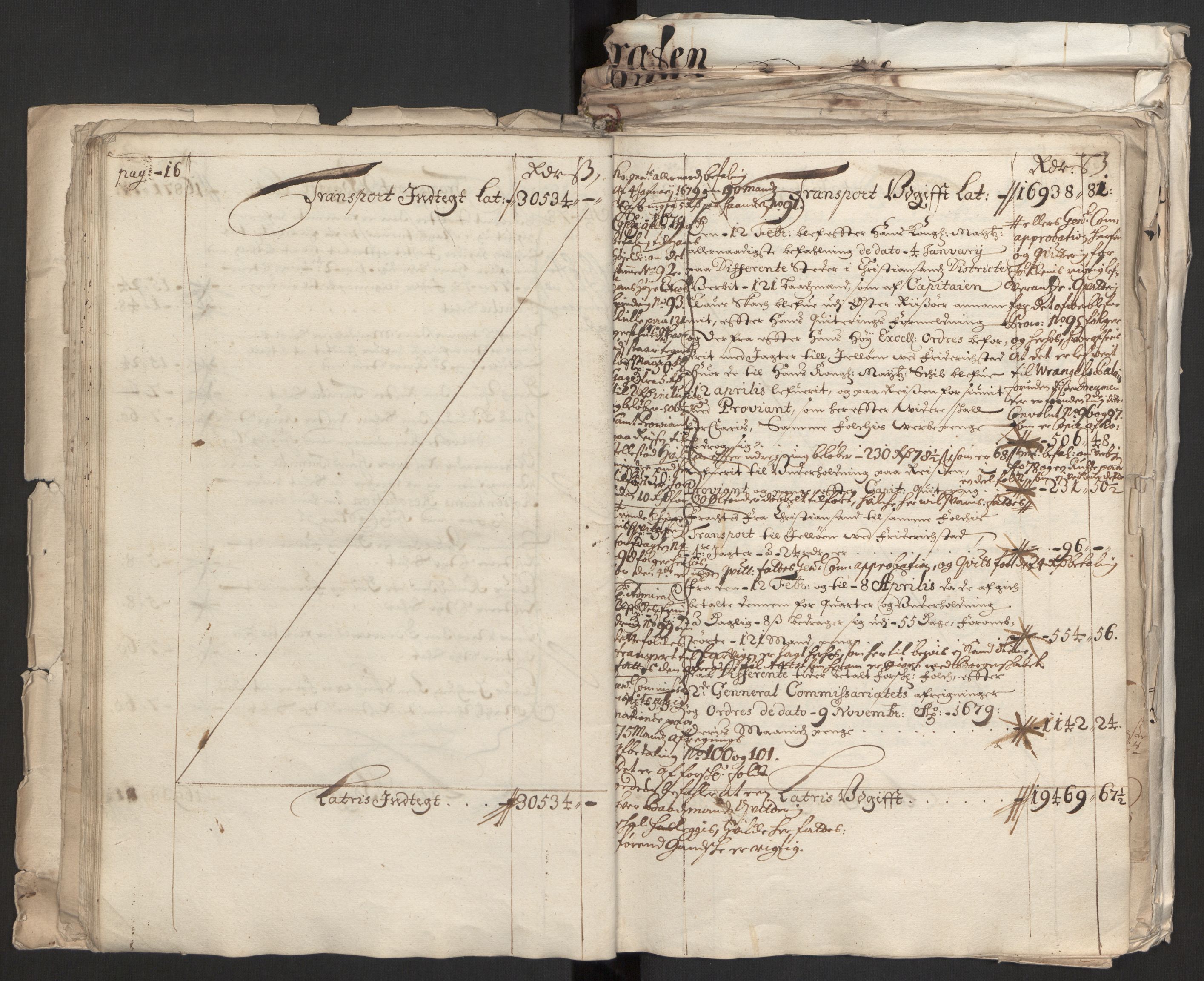 Rentekammeret inntil 1814, Reviderte regnskaper, Byregnskaper, AV/RA-EA-4066/R/Rm/L0258: [M1] Kontribusjonsregnskap, 1664-1700, p. 28