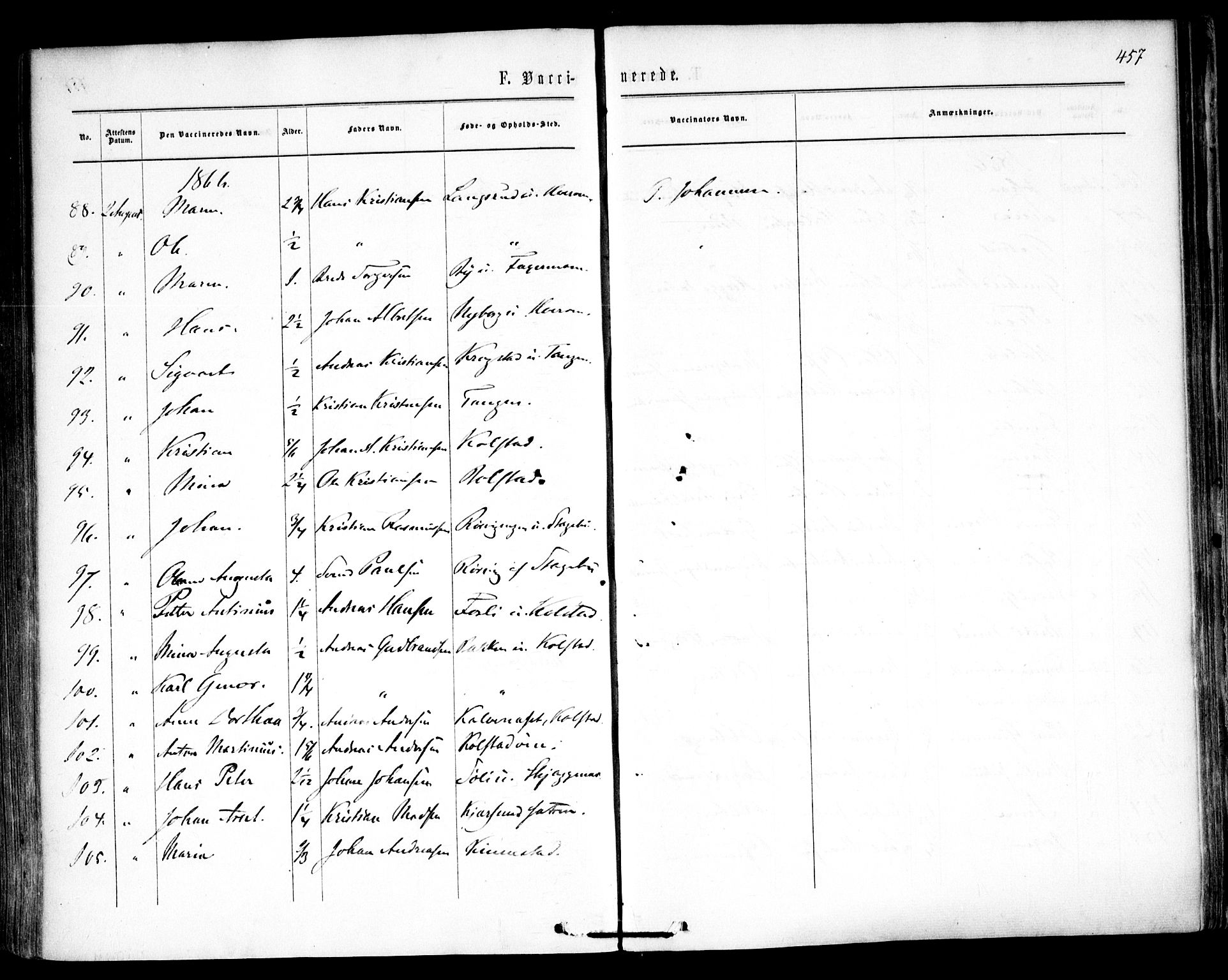 Høland prestekontor Kirkebøker, AV/SAO-A-10346a/F/Fa/L0011: Parish register (official) no. I 11, 1862-1869, p. 457