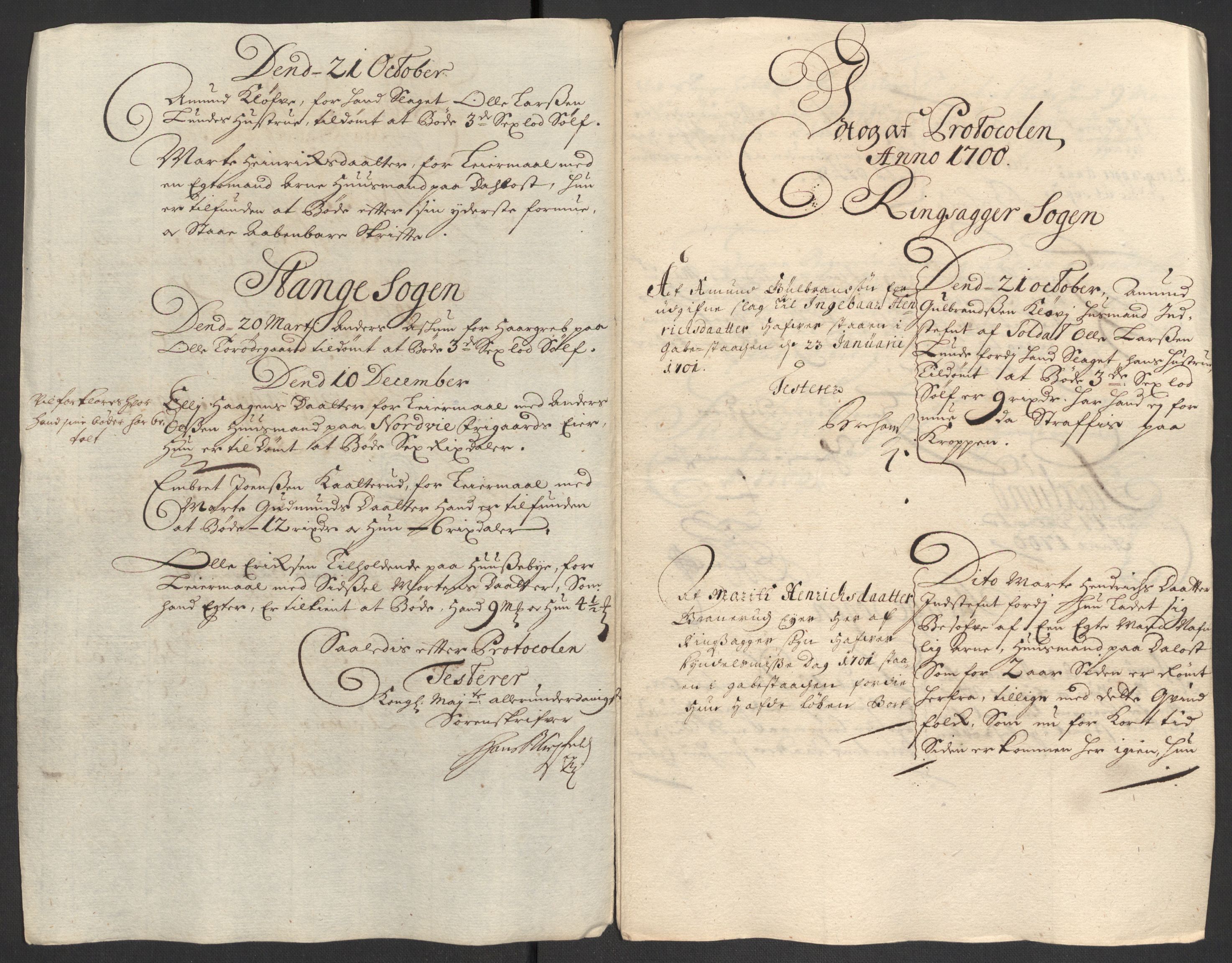 Rentekammeret inntil 1814, Reviderte regnskaper, Fogderegnskap, AV/RA-EA-4092/R16/L1039: Fogderegnskap Hedmark, 1700, p. 72