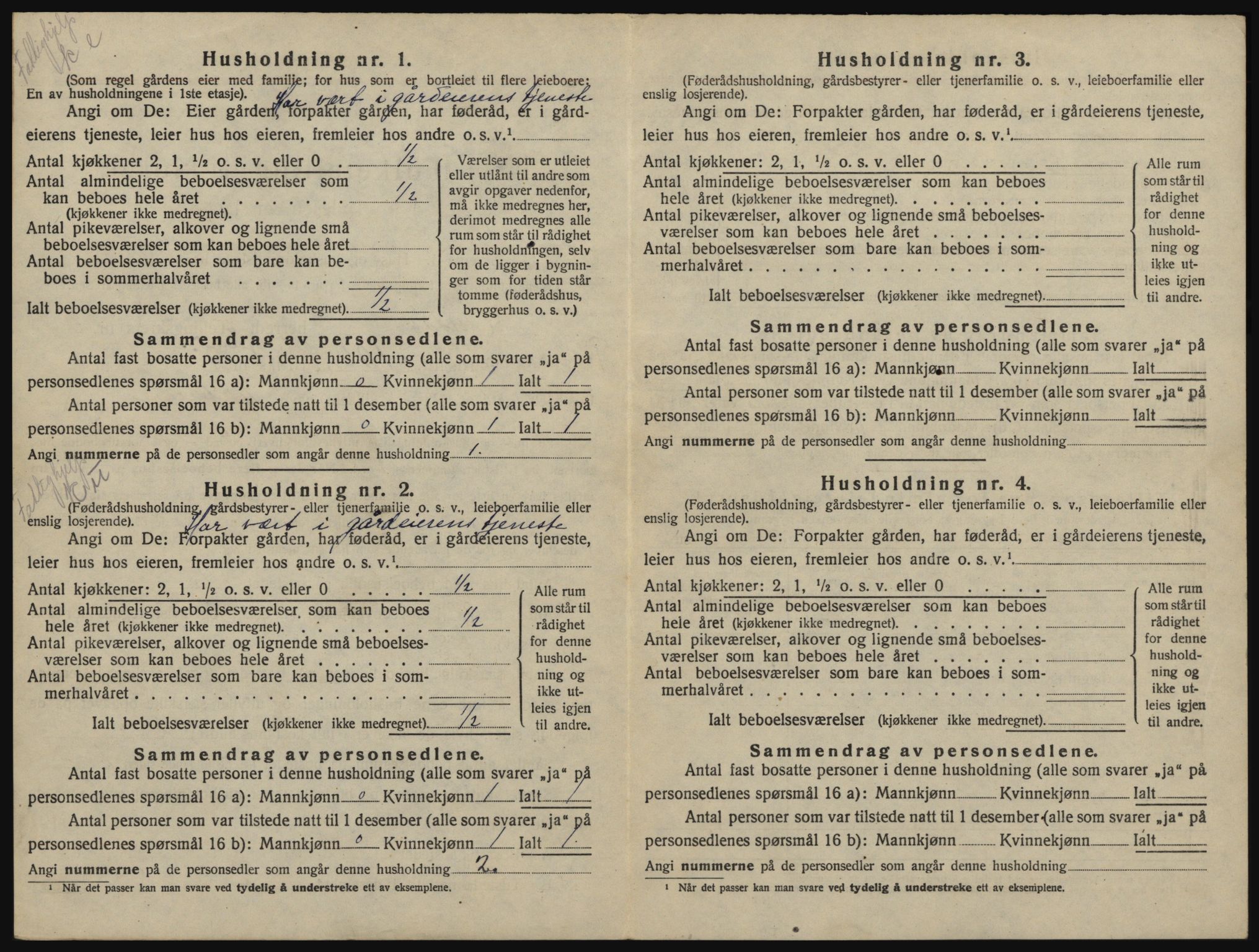 SAO, 1920 census for Onsøy, 1920, p. 419