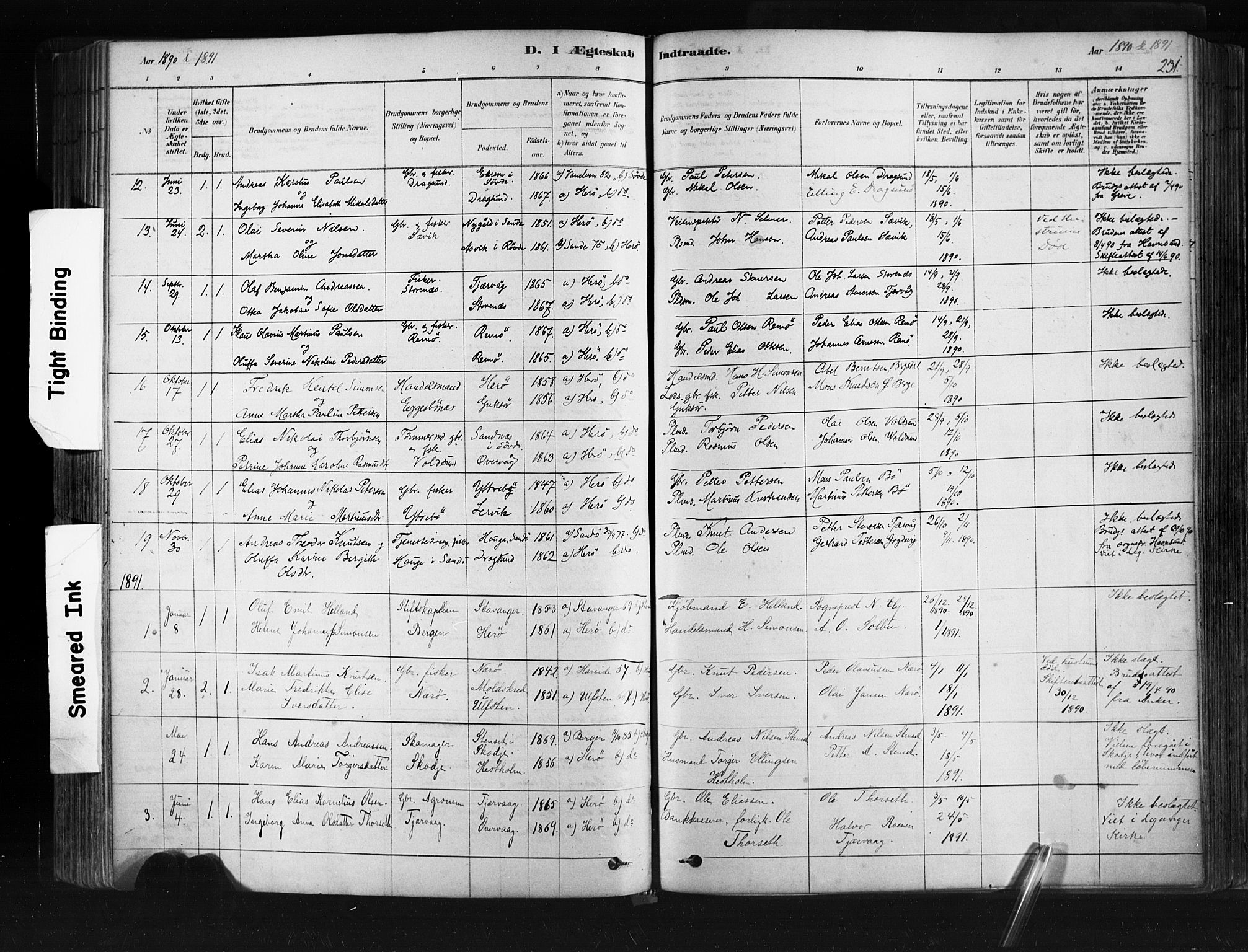 Ministerialprotokoller, klokkerbøker og fødselsregistre - Møre og Romsdal, SAT/A-1454/507/L0073: Parish register (official) no. 507A08, 1878-1904, p. 231