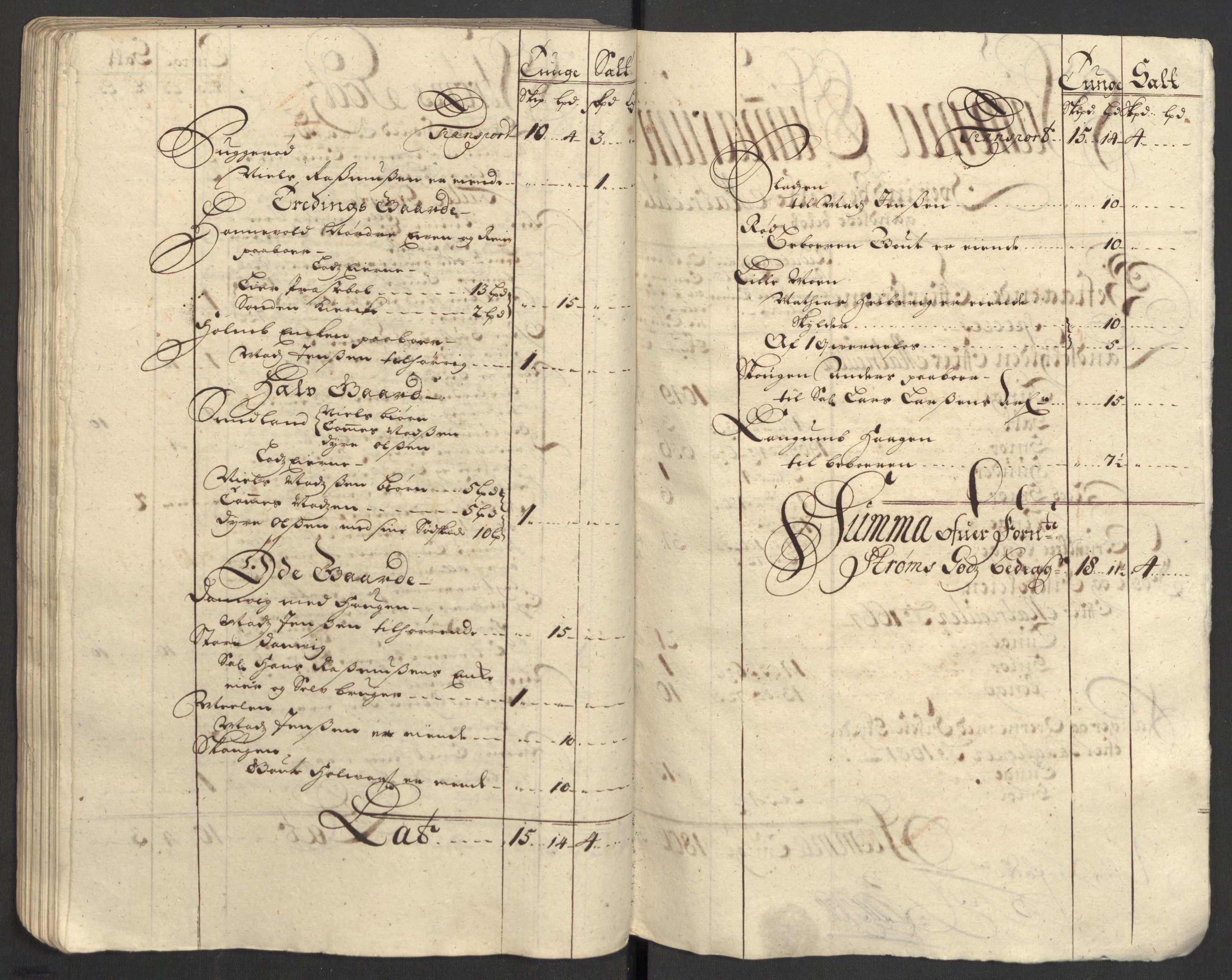 Rentekammeret inntil 1814, Reviderte regnskaper, Fogderegnskap, RA/EA-4092/R32/L1872: Fogderegnskap Jarlsberg grevskap, 1706-1707, p. 388