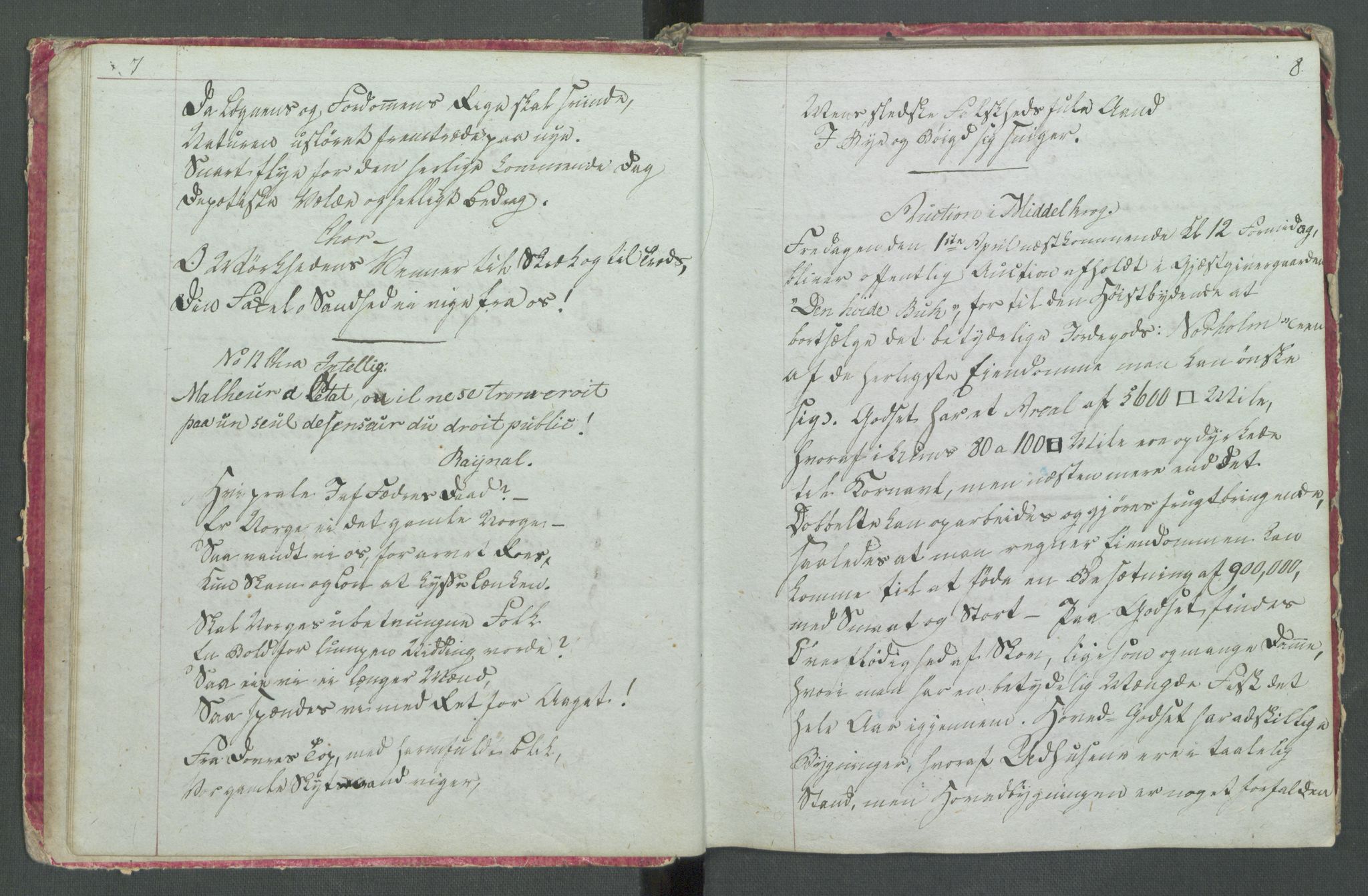 Forskjellige samlinger, Historisk-kronologisk samling, AV/RA-EA-4029/G/Ga/L0009B: Historisk-kronologisk samling. Dokumenter fra oktober 1814, årene 1815 og 1816, Christian Frederiks regnskapsbok 1814 - 1848., 1814-1848, p. 188