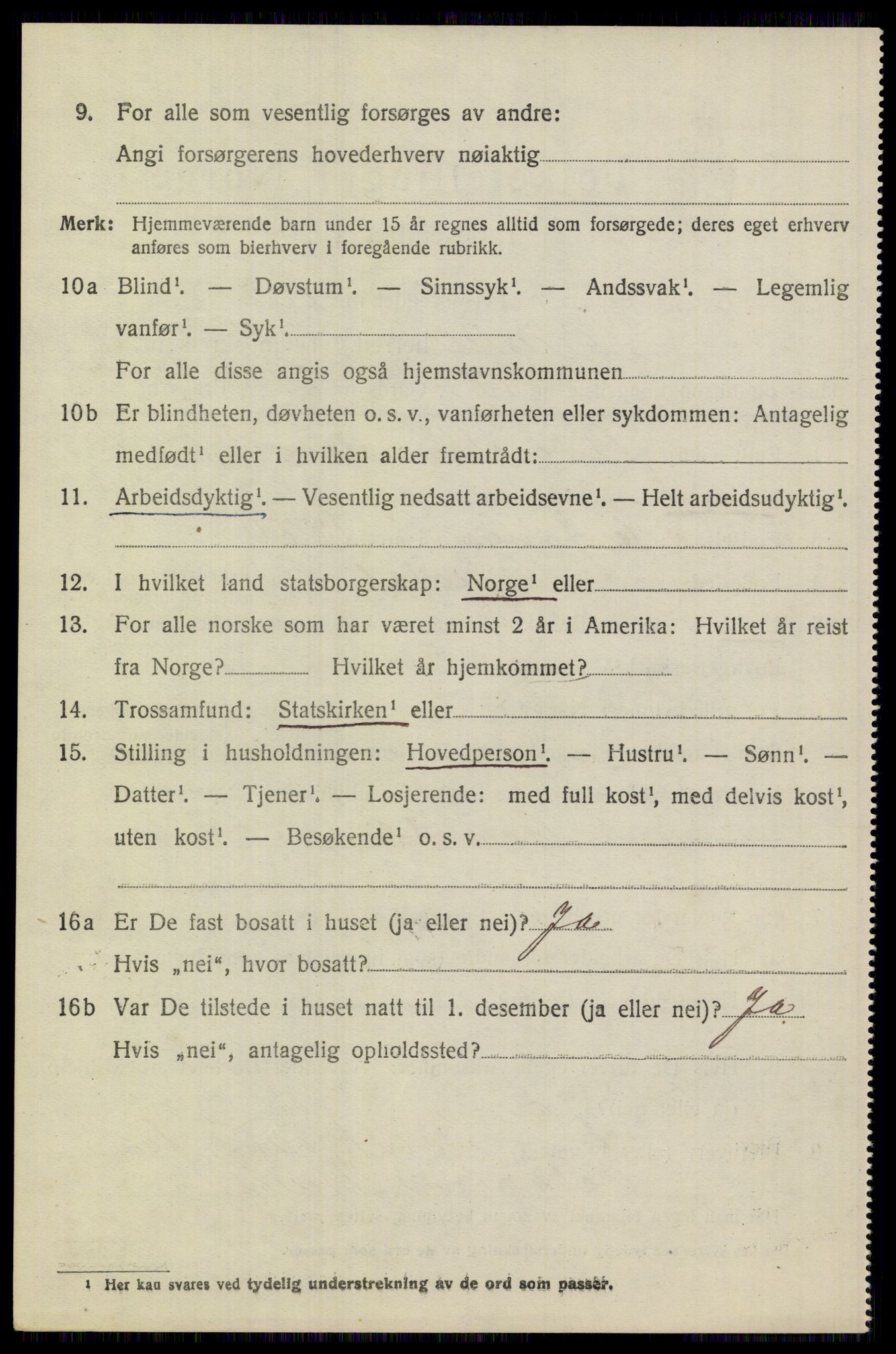 SAST, 1920 census for Gjesdal, 1920, p. 3755