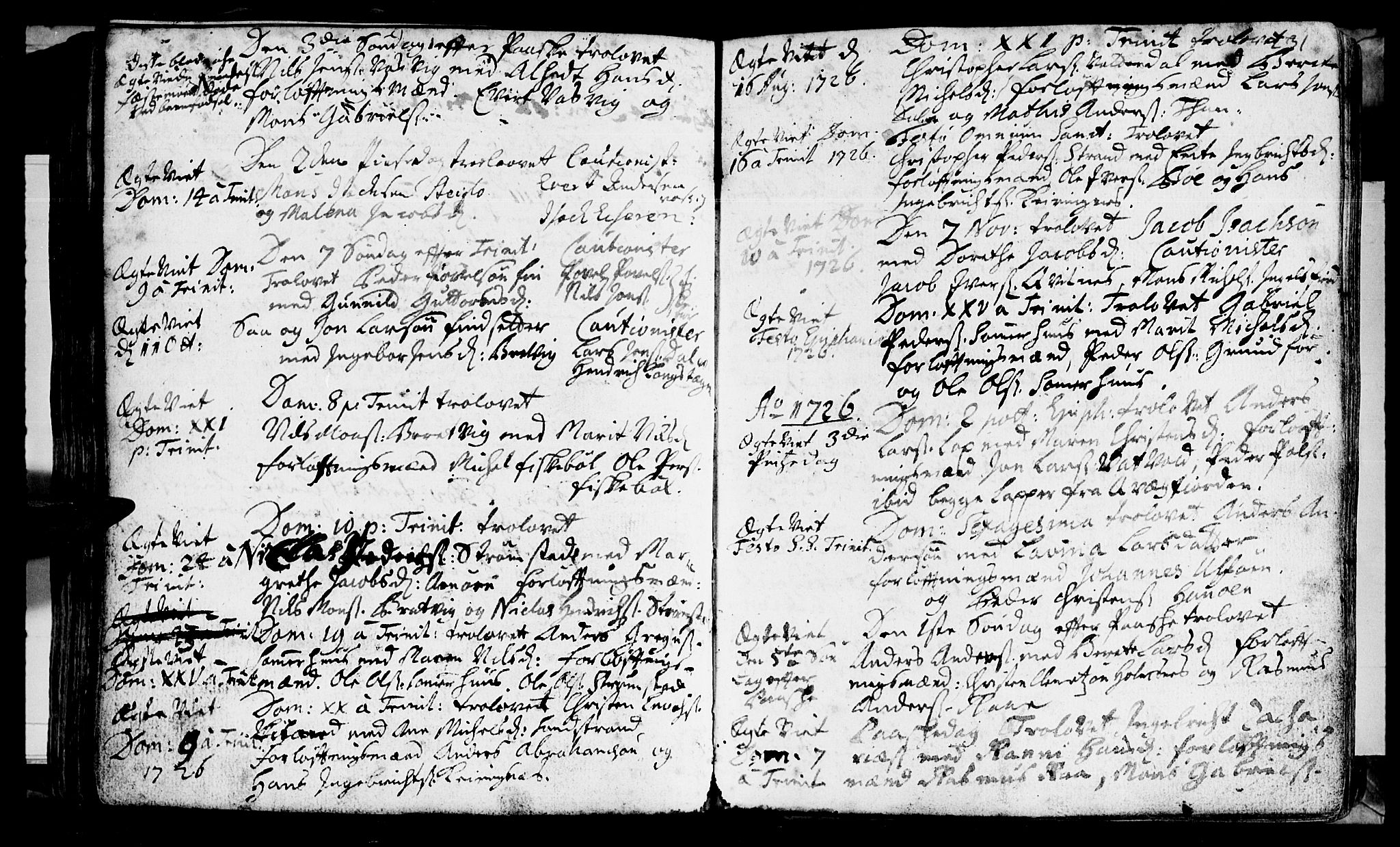 Ministerialprotokoller, klokkerbøker og fødselsregistre - Nordland, AV/SAT-A-1459/888/L1231: Parish register (official) no. 888A01 /1, 1693-1738, p. 231