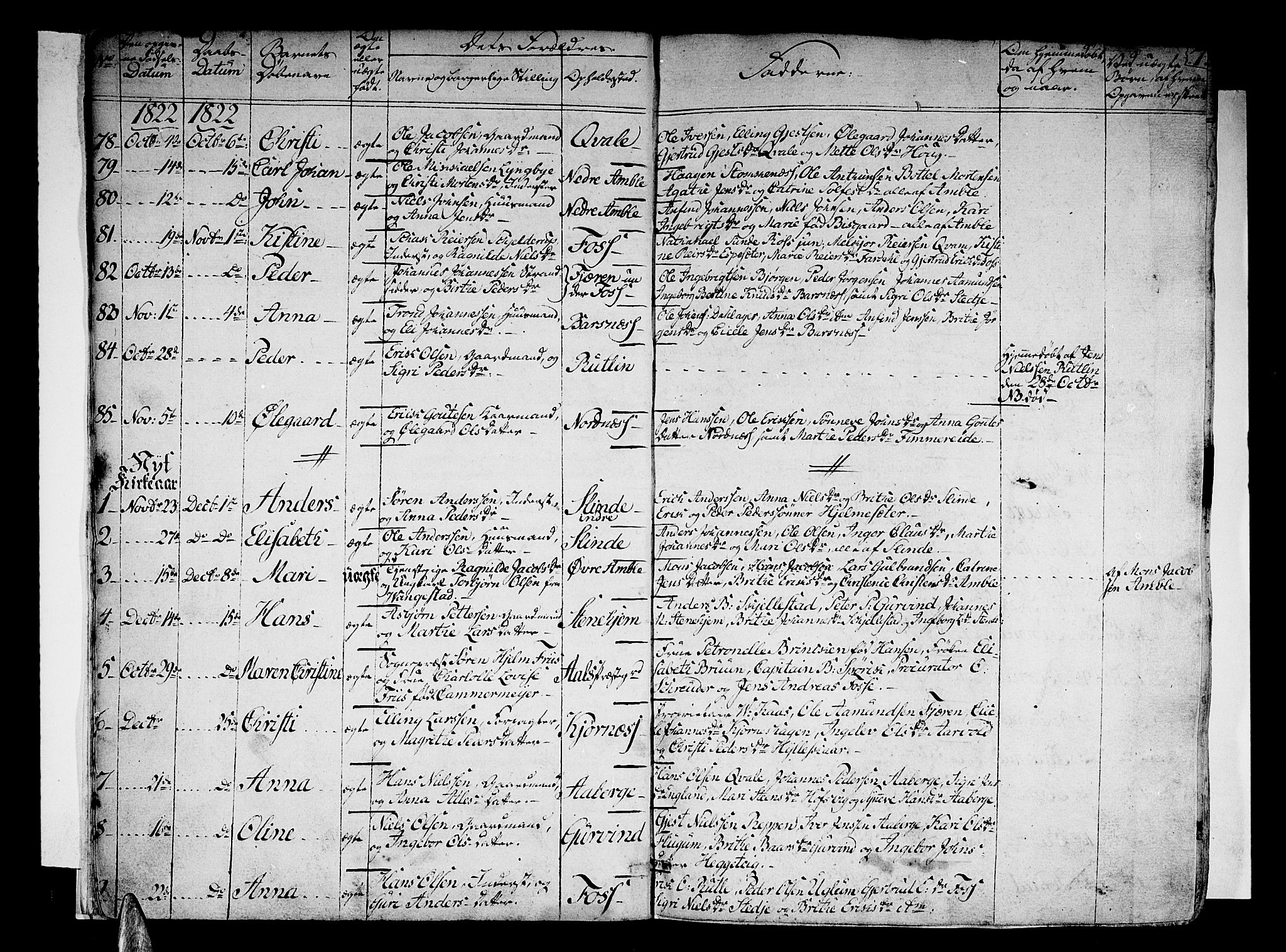 Sogndal sokneprestembete, AV/SAB-A-81301/H/Haa/Haaa/L0010: Parish register (official) no. A 10, 1821-1838, p. 7