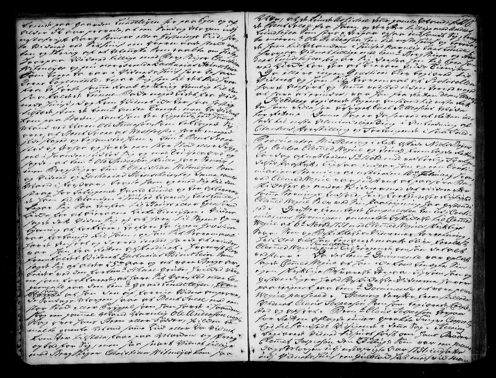 Eiker, Modum og Sigdal sorenskriveri, AV/SAKO-A-123/F/Fa/Fab/L0004: Tingbok, 1752-1753, p. 10