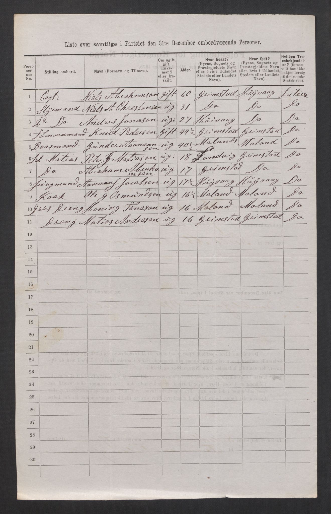 RA, 1875 census, lists of crew on ships: Ships in domestic ports, 1875, p. 371