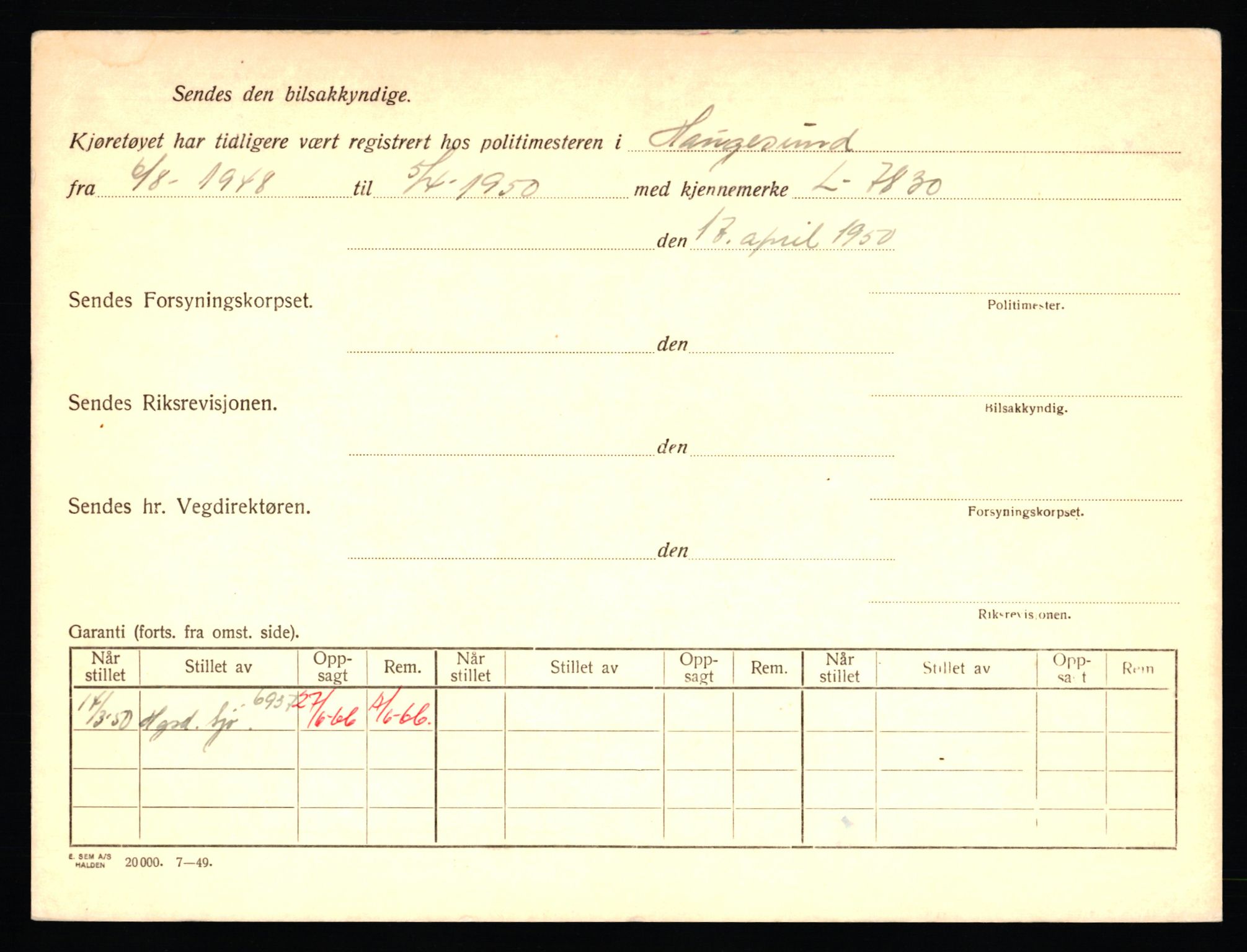 Stavanger trafikkstasjon, AV/SAST-A-101942/0/F/L0032: L-17600 - L-18149, 1930-1971, p. 1118