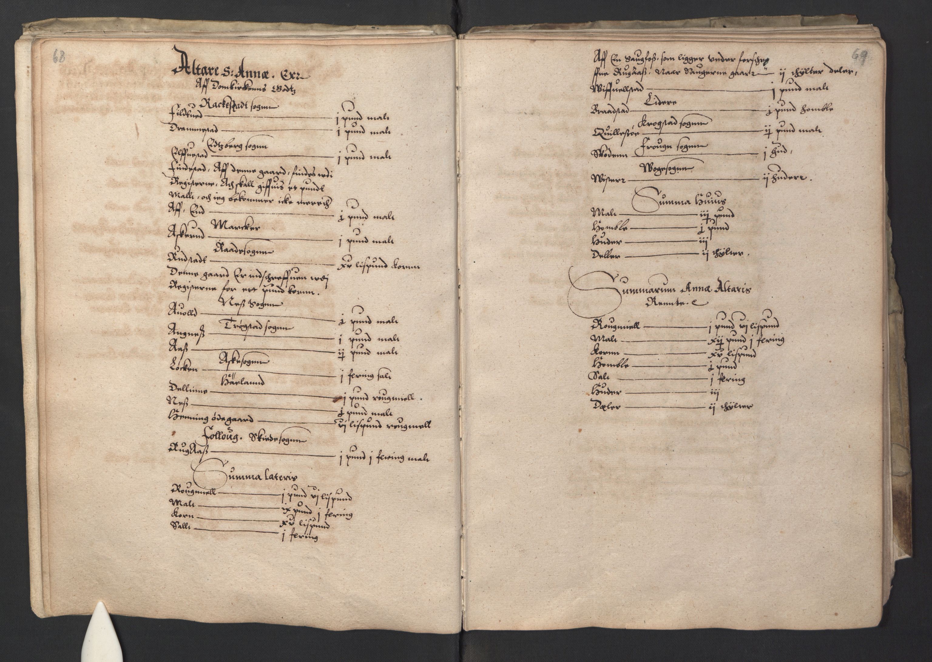 Stattholderembetet 1572-1771, AV/RA-EA-2870/Ek/L0001/0001: Jordebøker før 1624 og til utligning av garnisonsskatt 1624-1626: / Jordebok for Oslo kapitel, 1595, p. 40