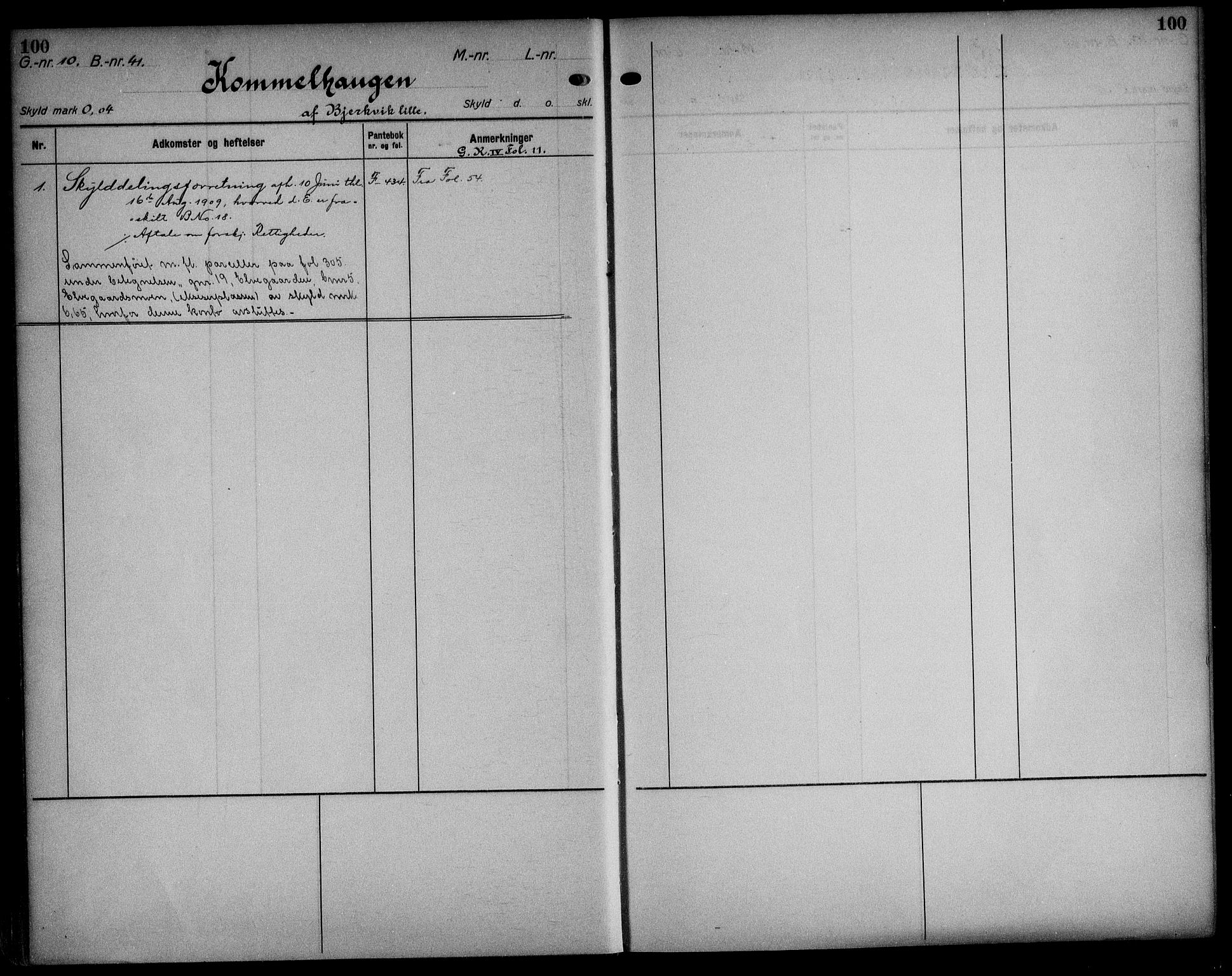 Steigen og Ofoten sorenskriveri, AV/SAT-A-0030/1/2/2A/L0029: Mortgage register no. 29, 1912-1954, p. 100