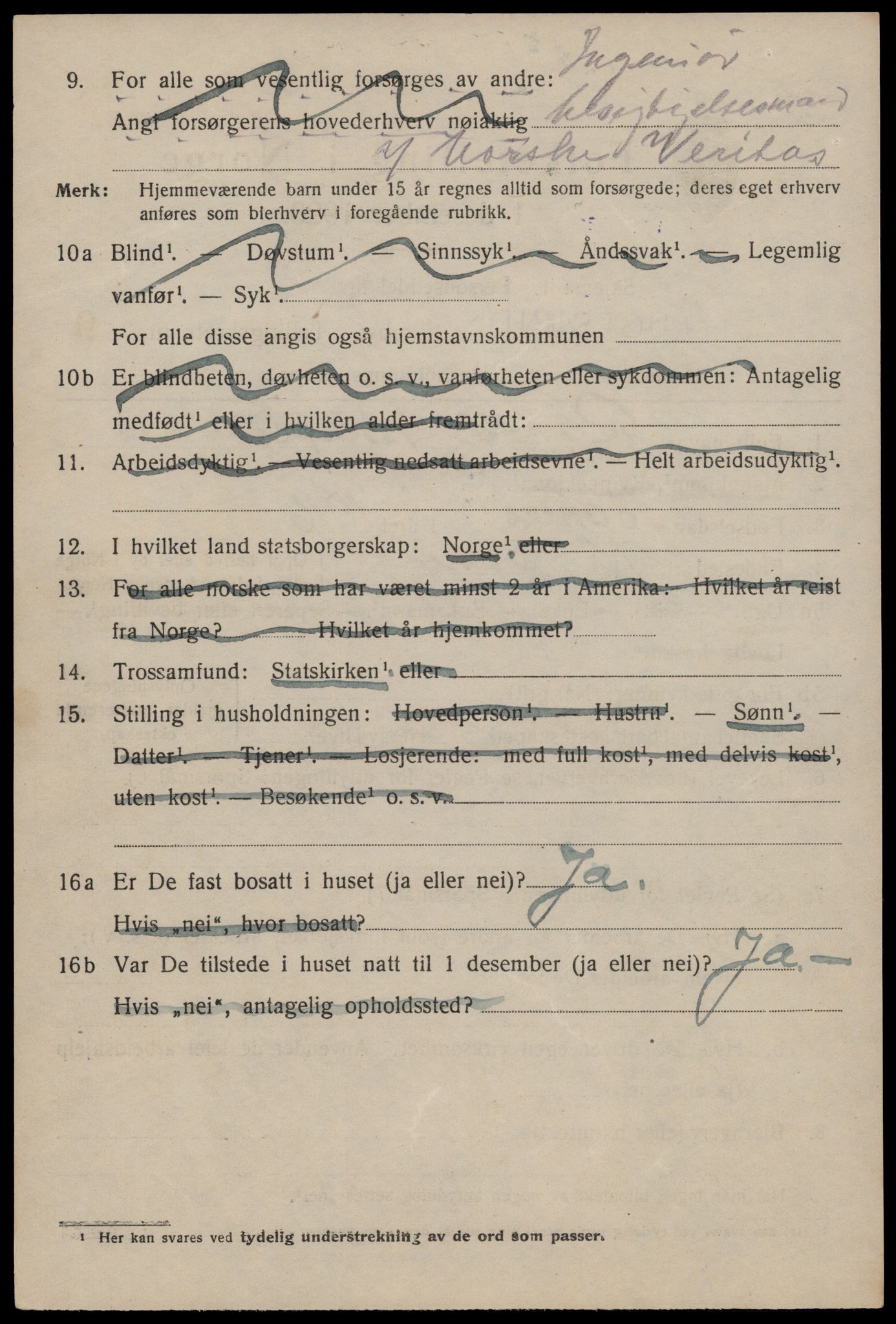 SAST, 1920 census for Haugesund, 1920, p. 32808