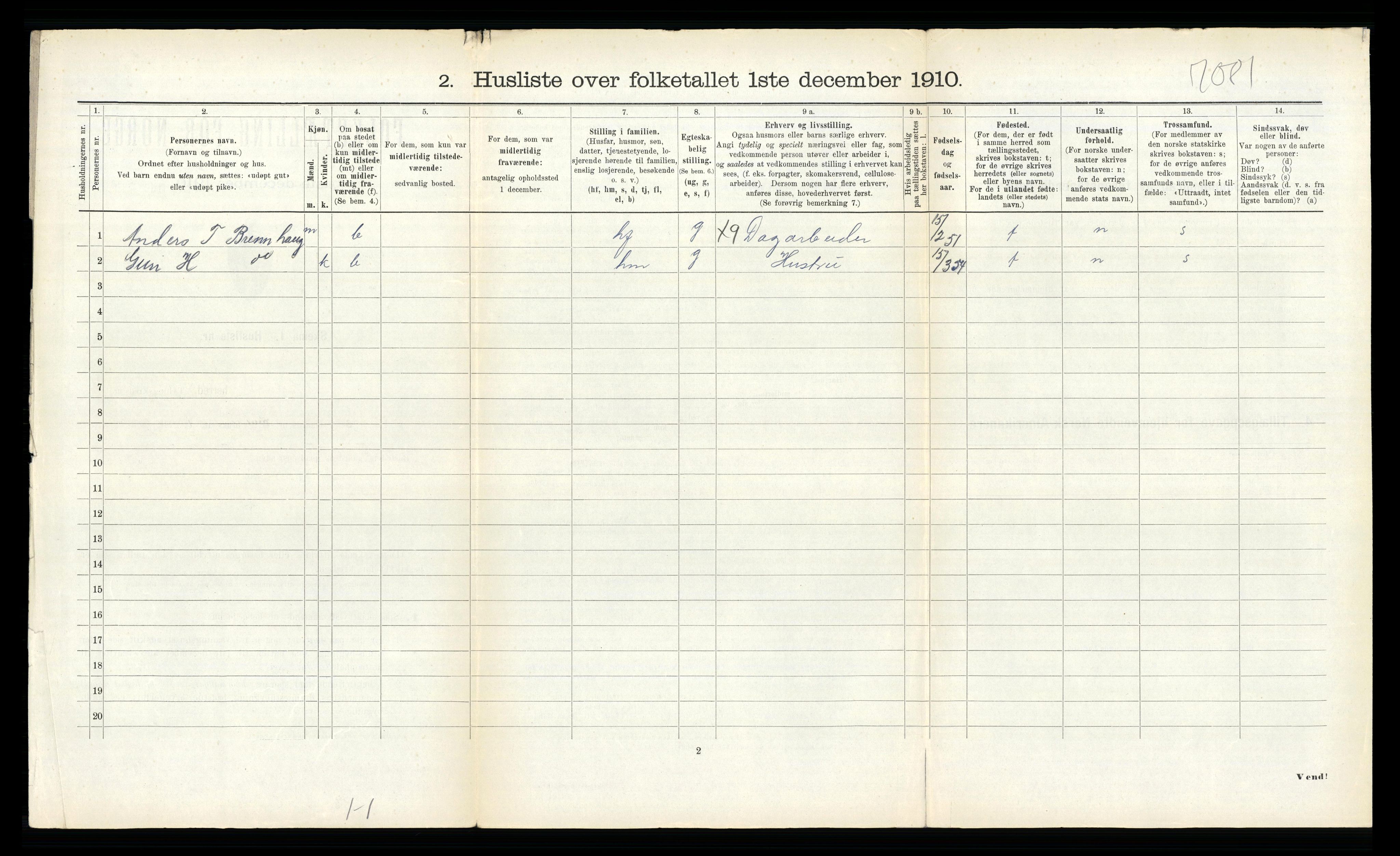 RA, 1910 census for Oppdal, 1910, p. 144