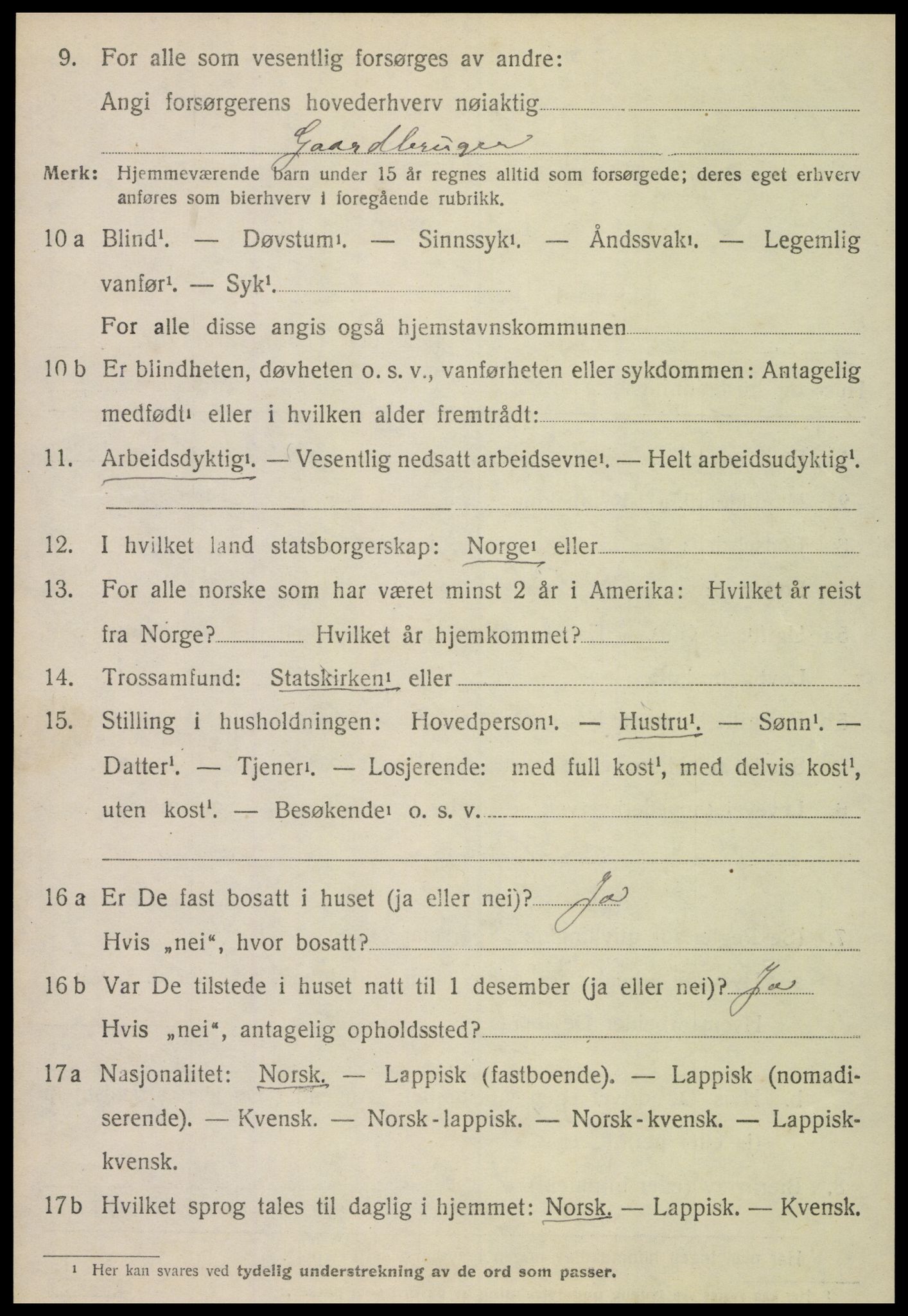 SAT, 1920 census for Skatval, 1920, p. 1752