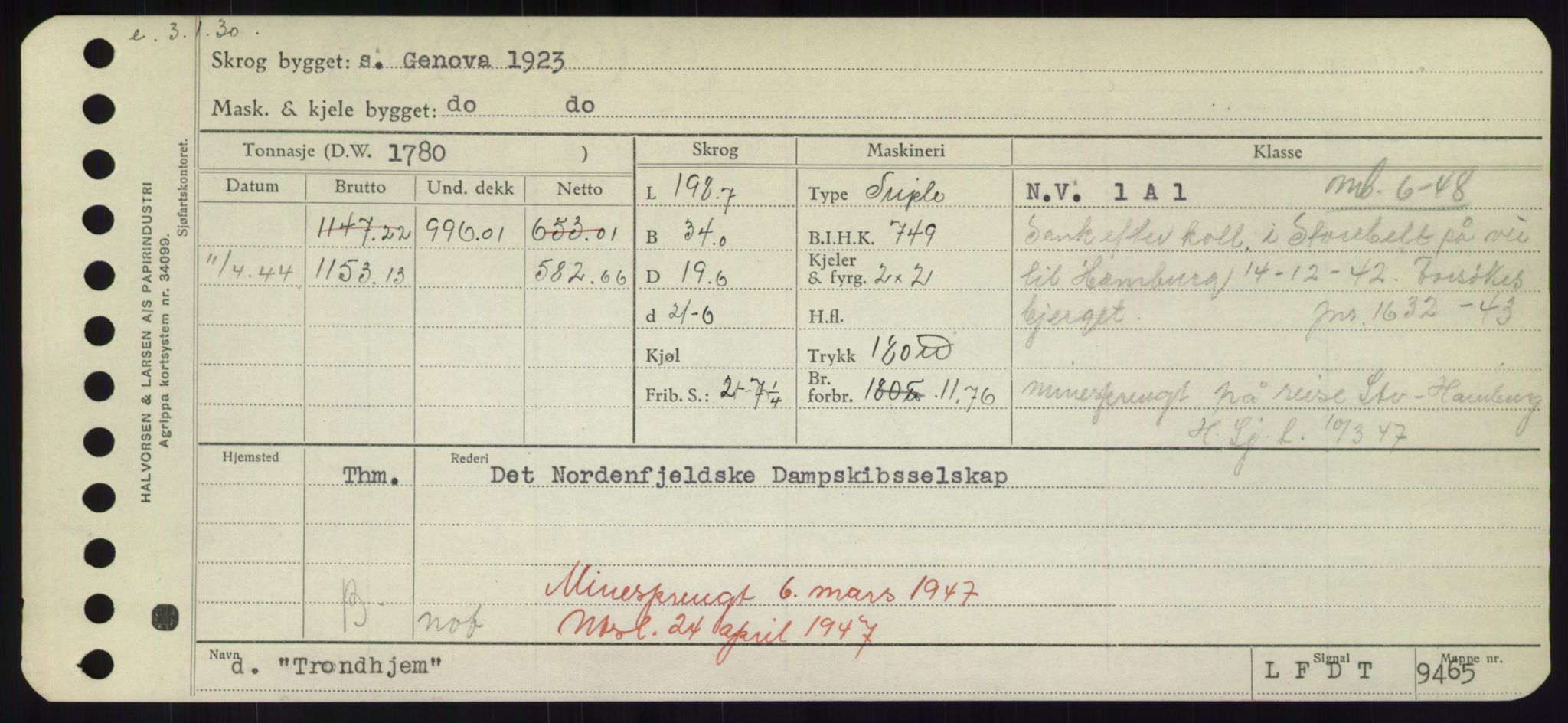 Sjøfartsdirektoratet med forløpere, Skipsmålingen, RA/S-1627/H/Hd/L0039: Fartøy, Ti-Tø, p. 679