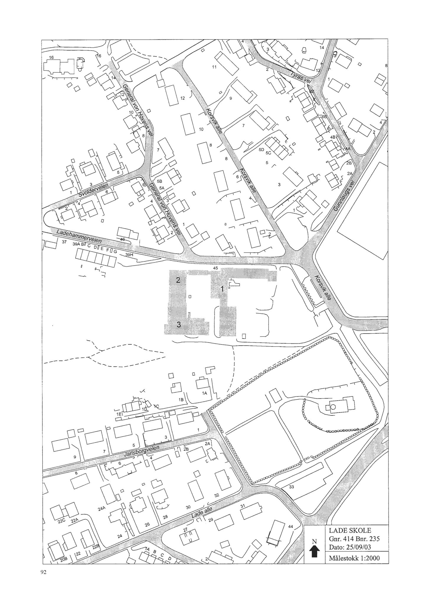 , Trondheim kommunes skoleanlegg - Beskrivelse og antikvarisk klassifisering, 2003, p. 101