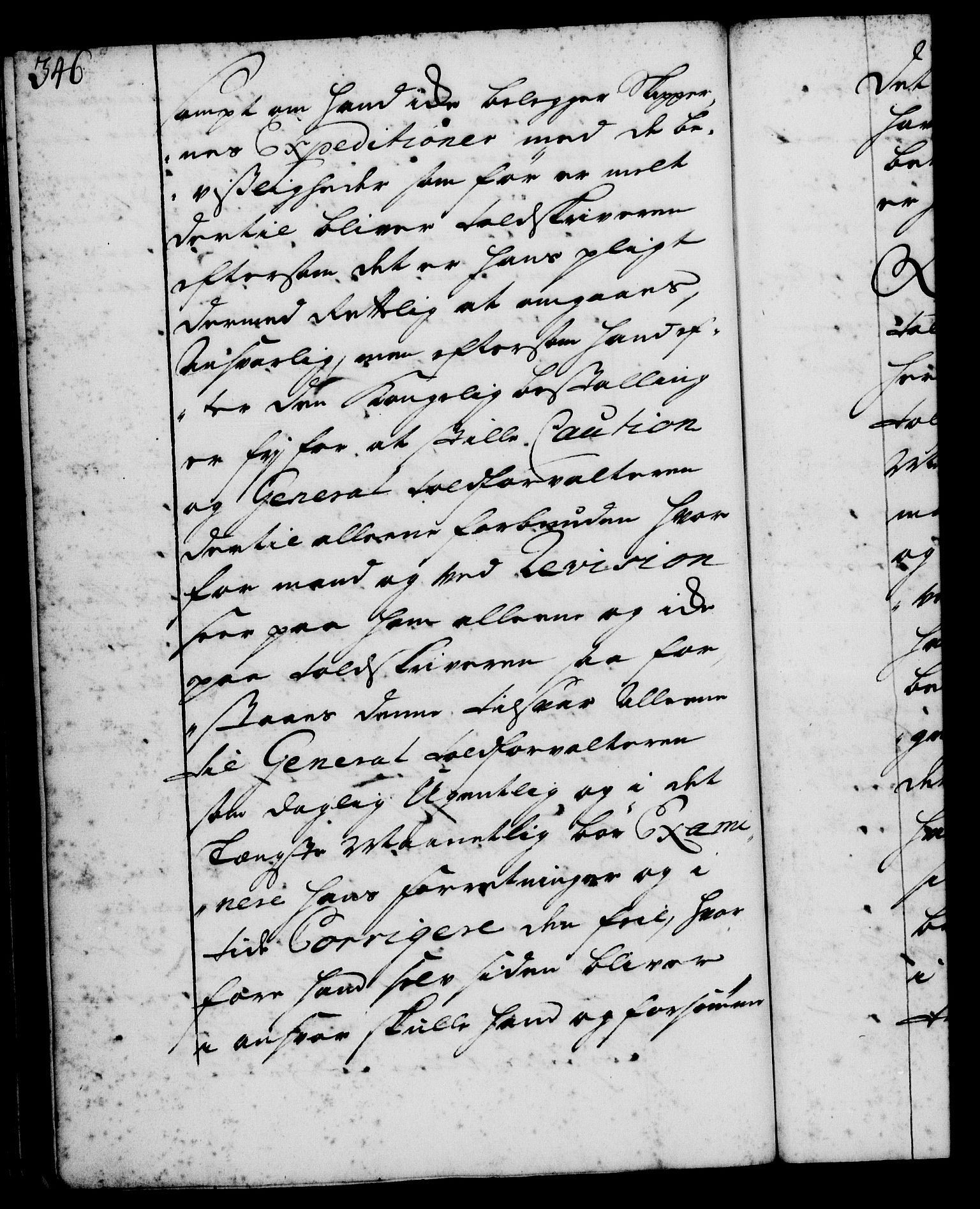 Rentekammeret, Kammerkanselliet, AV/RA-EA-3111/G/Gg/Ggi/L0001: Norsk instruksjonsprotokoll med register (merket RK 53.34), 1720-1729, p. 346