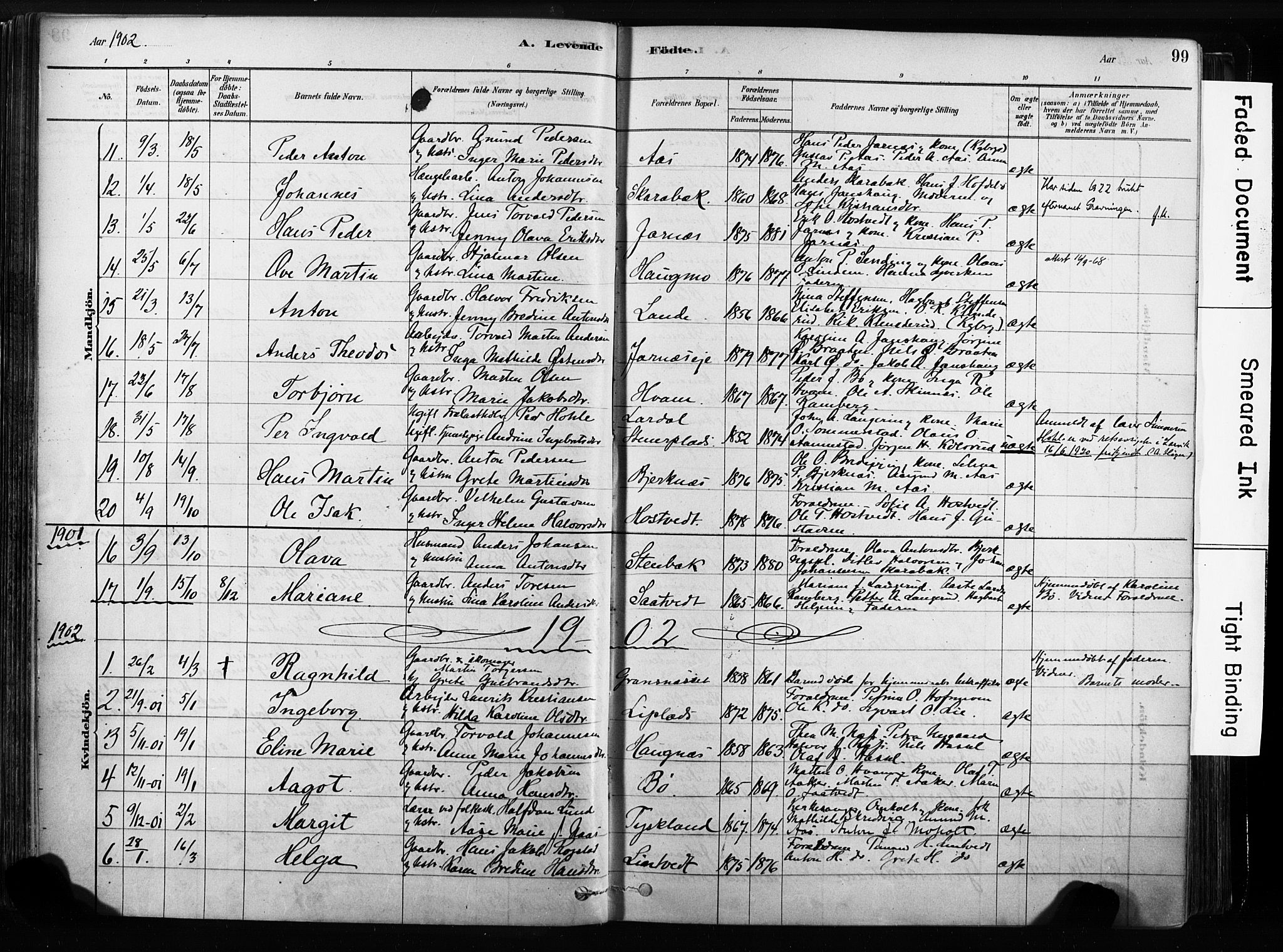 Sandsvær kirkebøker, SAKO/A-244/F/Fb/L0001: Parish register (official) no. II 1, 1878-1906, p. 99
