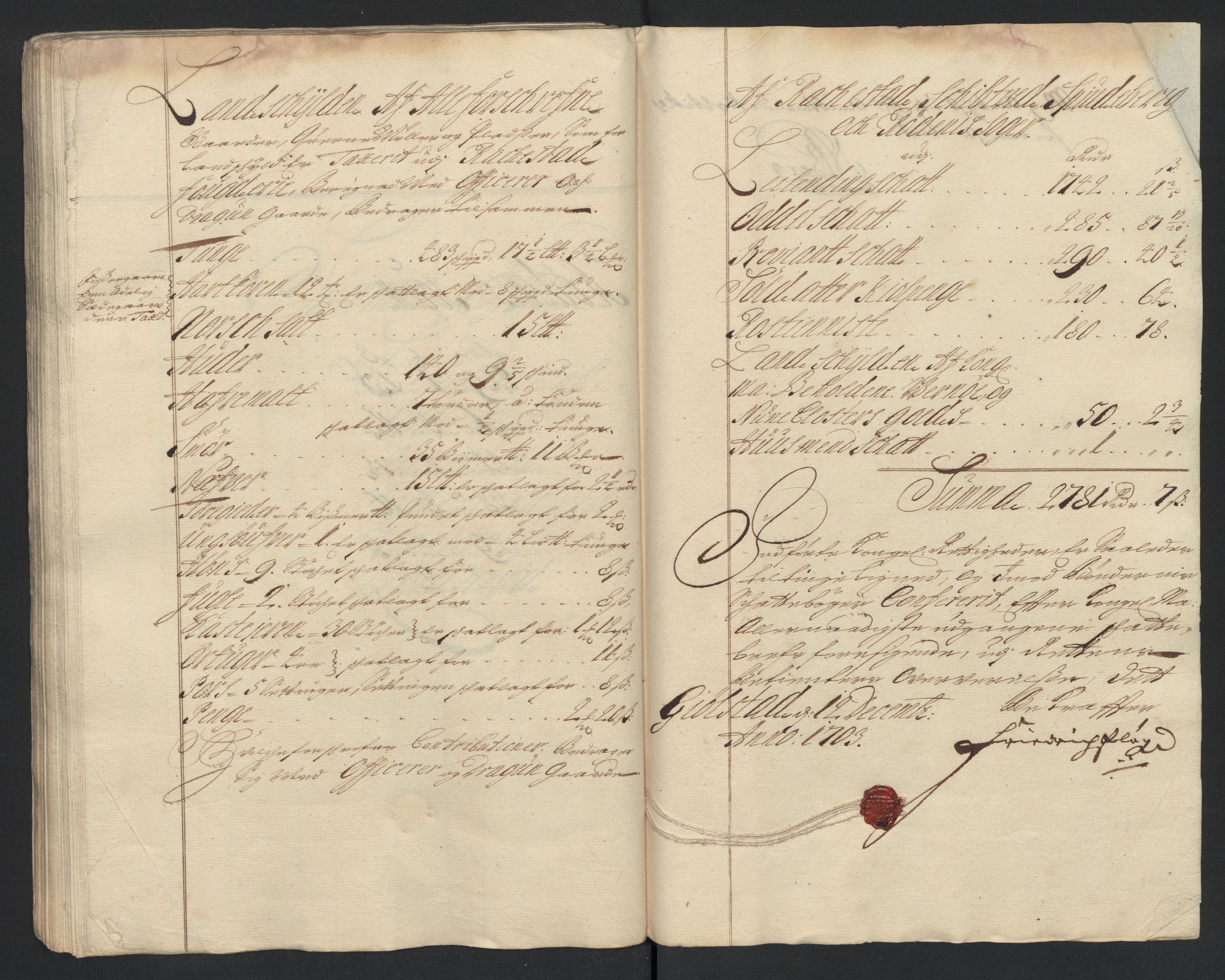 Rentekammeret inntil 1814, Reviderte regnskaper, Fogderegnskap, AV/RA-EA-4092/R07/L0295: Fogderegnskap Rakkestad, Heggen og Frøland, 1703, p. 144