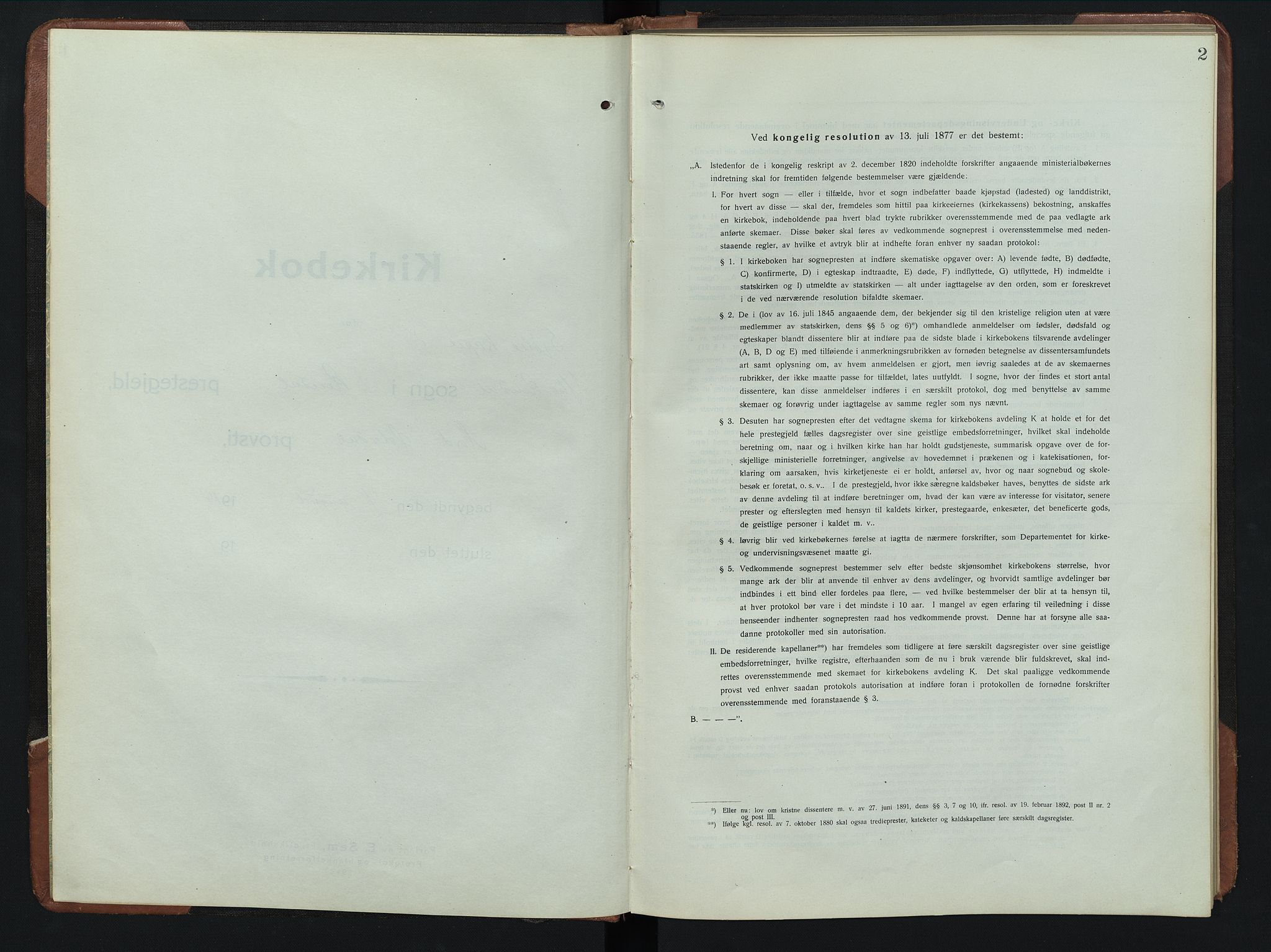 Rendalen prestekontor, SAH/PREST-054/H/Ha/Hab/L0008: Parish register (copy) no. 8, 1914-1948, p. 2