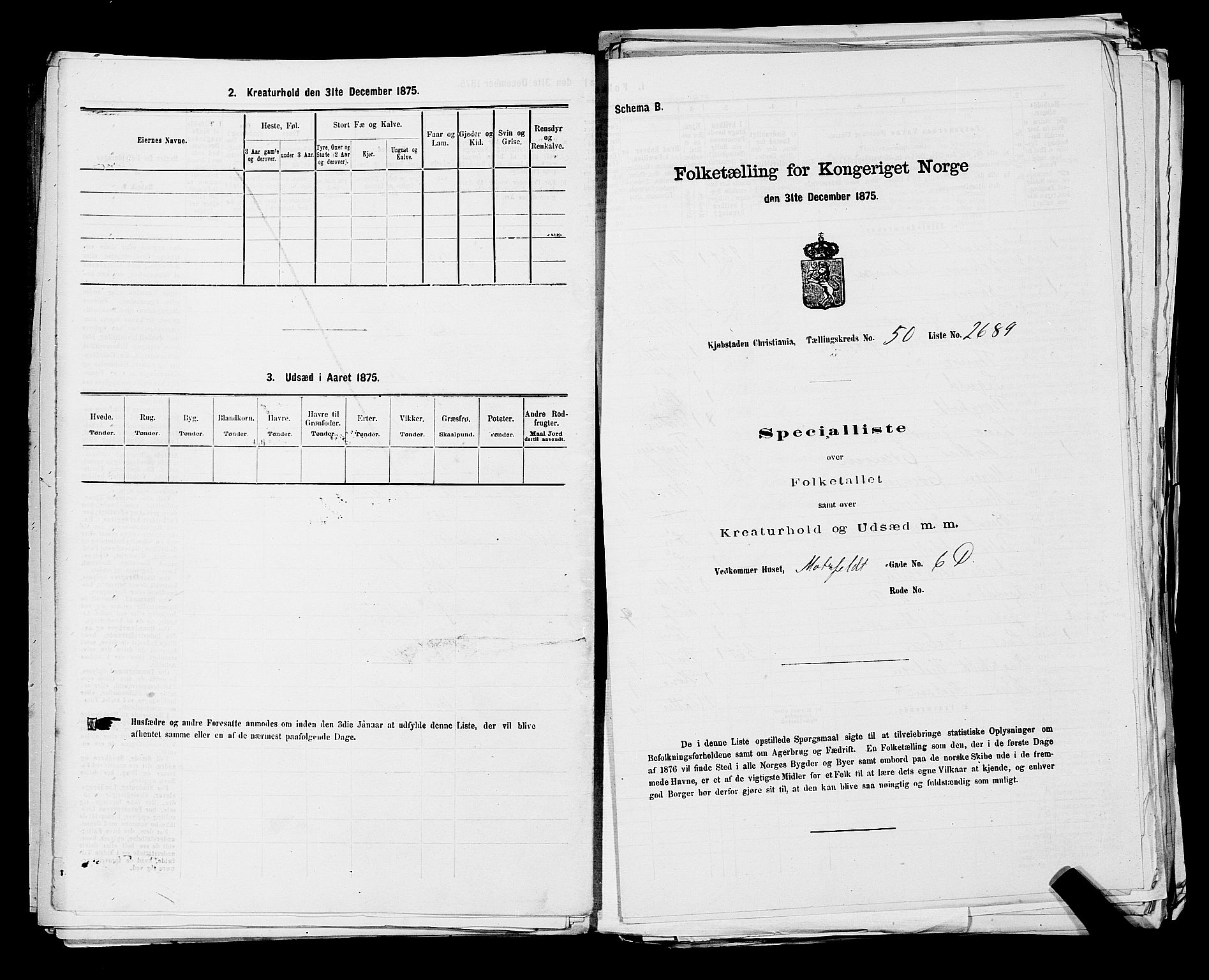 RA, 1875 census for 0301 Kristiania, 1875, p. 7572