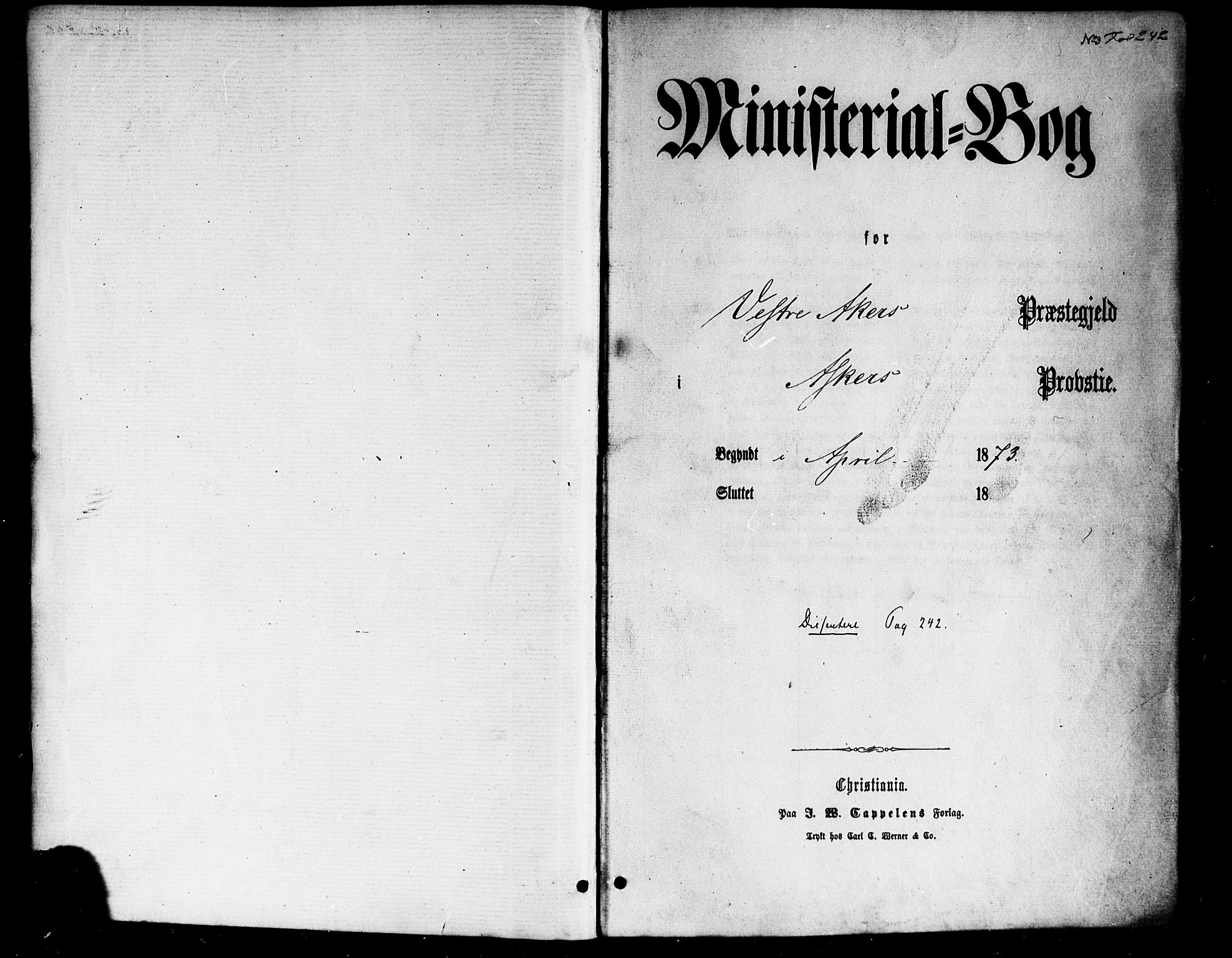 Vestre Aker prestekontor Kirkebøker, SAO/A-10025/F/Fa/L0006: Parish register (official) no. 6, 1873-1886