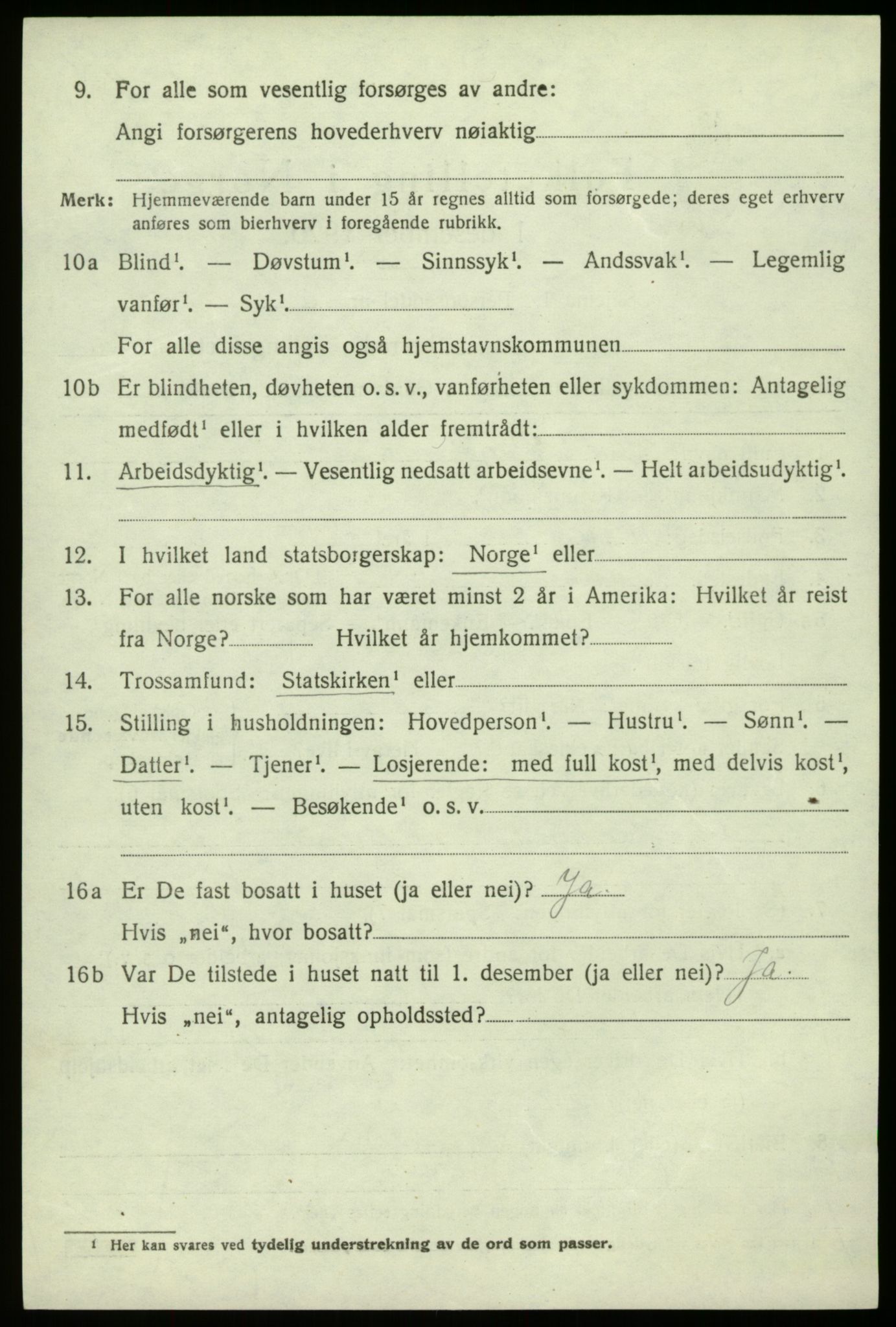 SAB, 1920 census for Fana, 1920, p. 24466