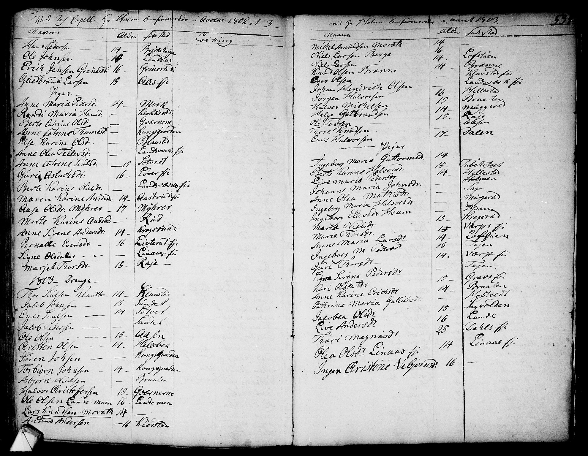 Sandsvær kirkebøker, AV/SAKO-A-244/F/Fa/L0002a: Parish register (official) no. I 2, 1725-1809, p. 538