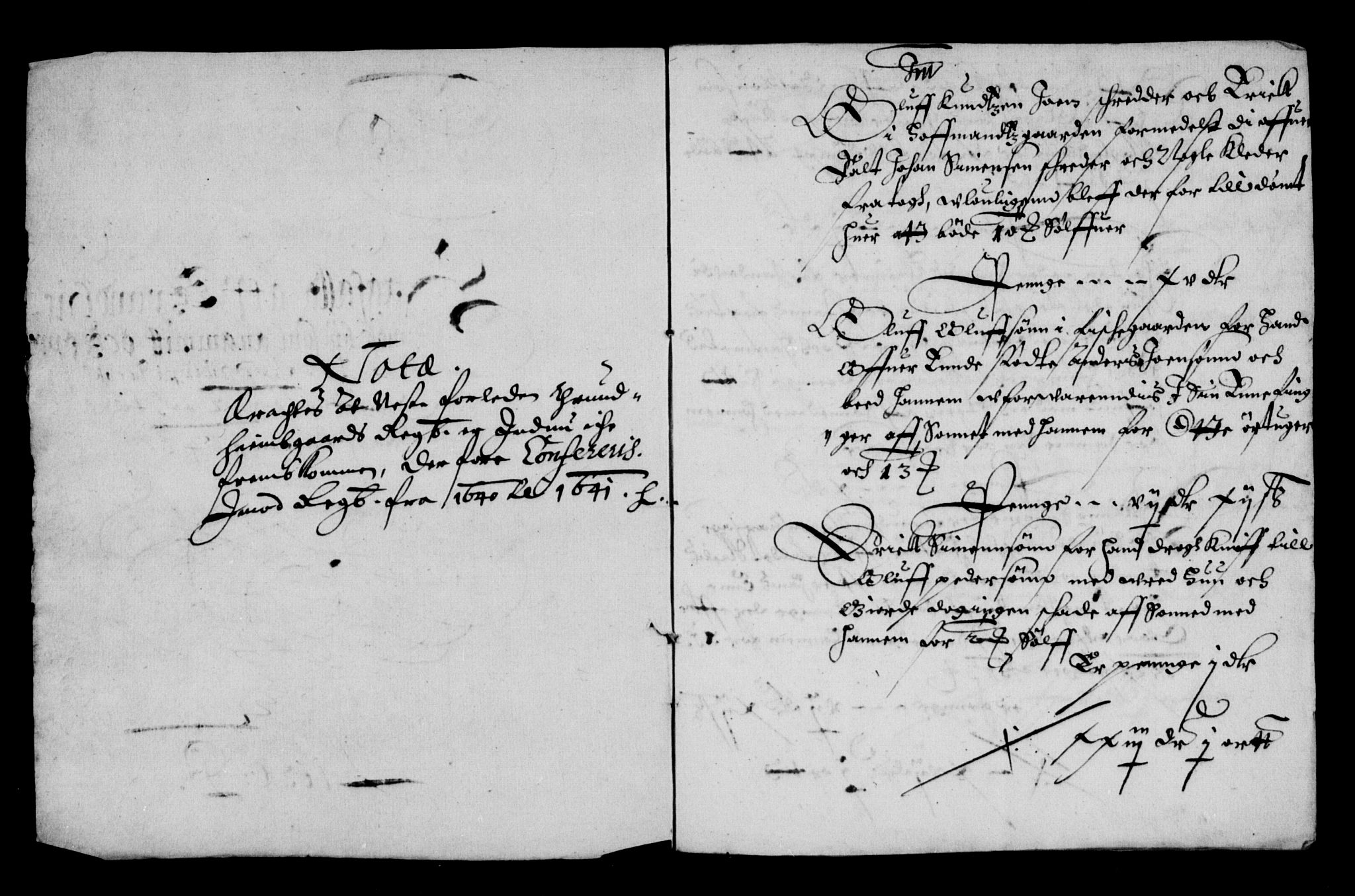 Rentekammeret inntil 1814, Reviderte regnskaper, Lensregnskaper, AV/RA-EA-5023/R/Rb/Rbw/L0073: Trondheim len, 1629-1643