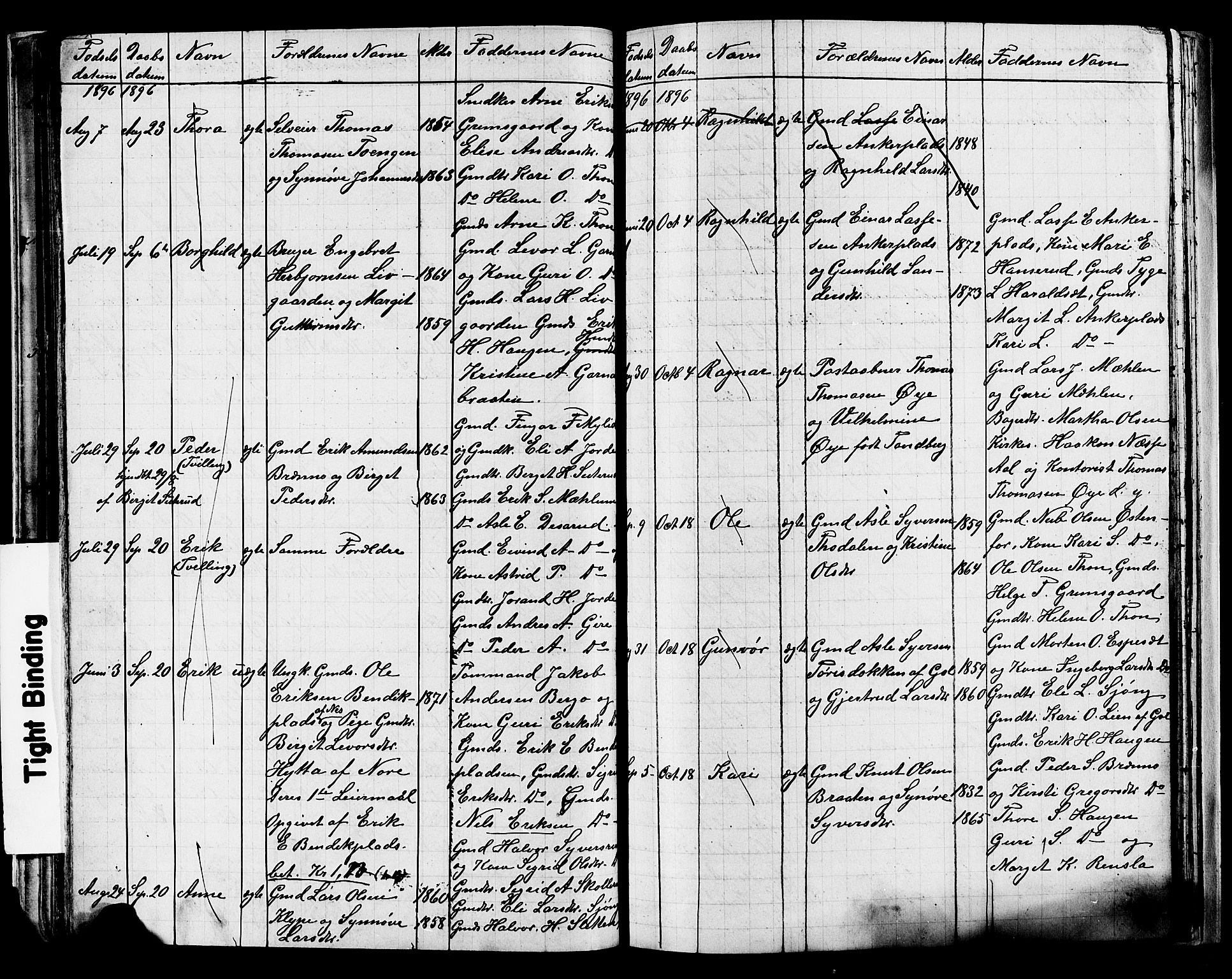 Nes kirkebøker, AV/SAKO-A-236/G/Ga/L0003: Parish register (copy) no. I 3, 1889-1909