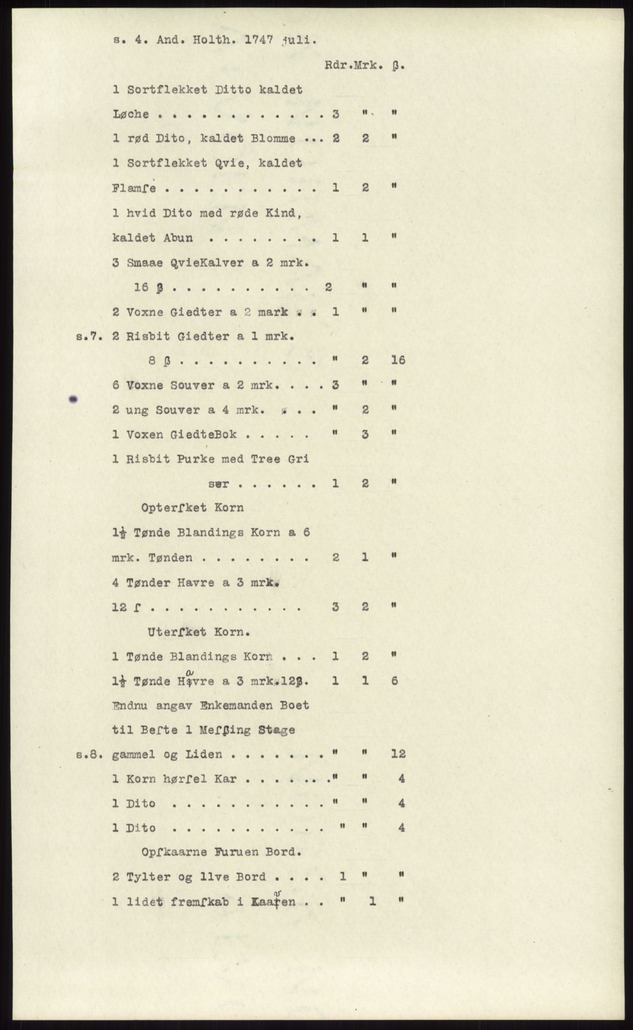 Samlinger til kildeutgivelse, Diplomavskriftsamlingen, AV/RA-EA-4053/H/Ha, p. 1542