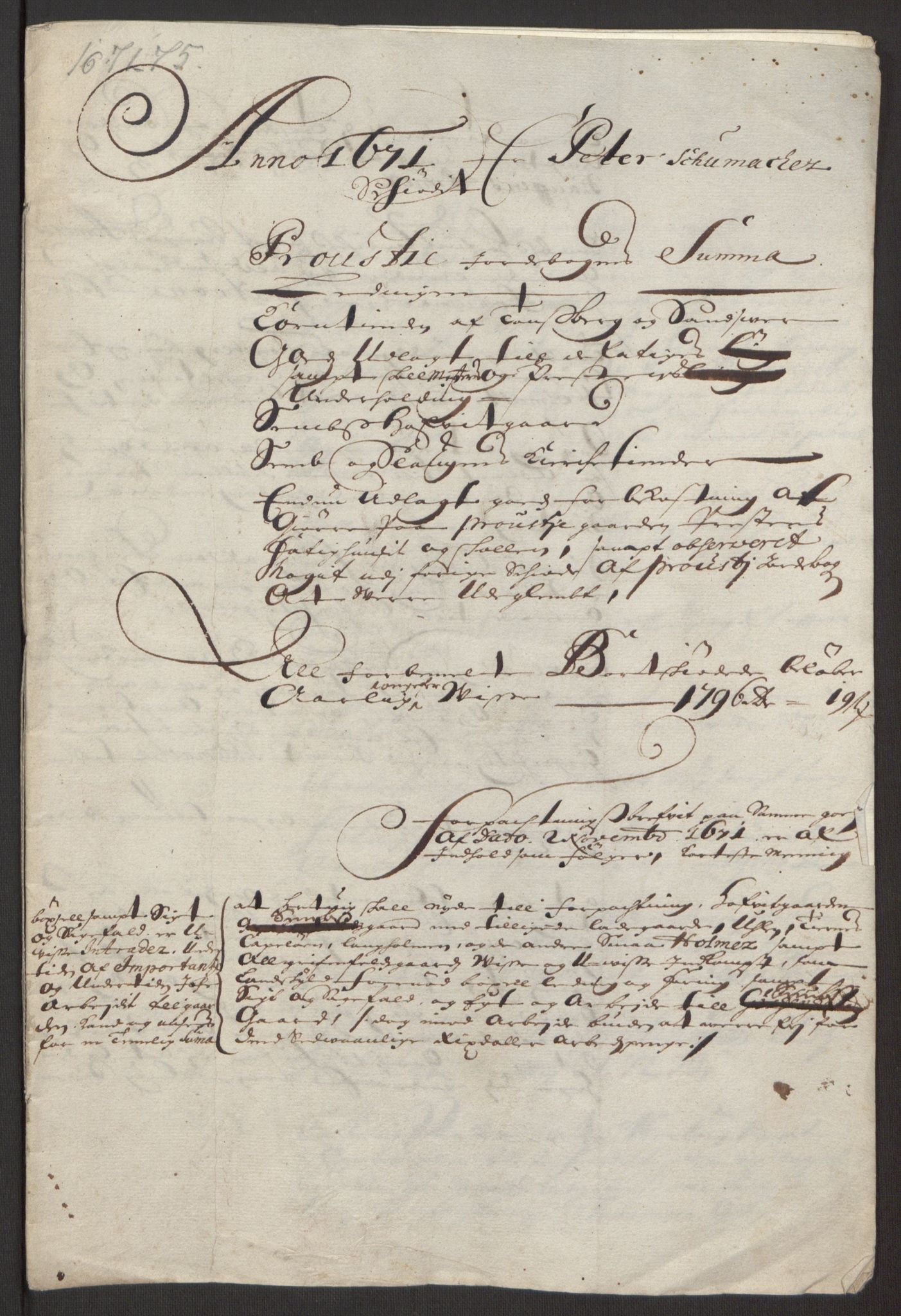 Rentekammeret inntil 1814, Reviderte regnskaper, Fogderegnskap, RA/EA-4092/R32/L1844: Fogderegnskap Jarlsberg grevskap, 1674-1675, p. 382