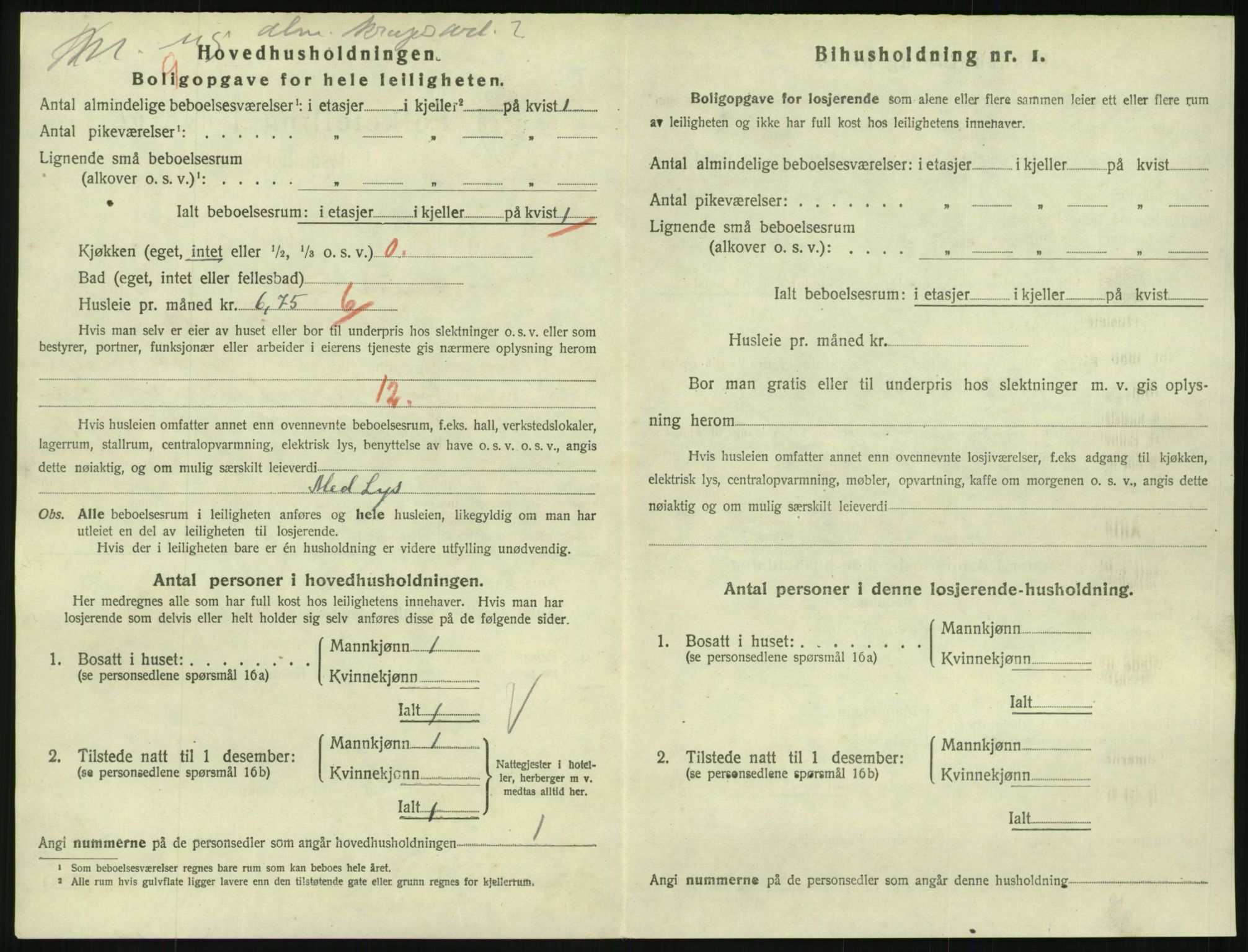 SAKO, 1920 census for Larvik, 1920, p. 6919