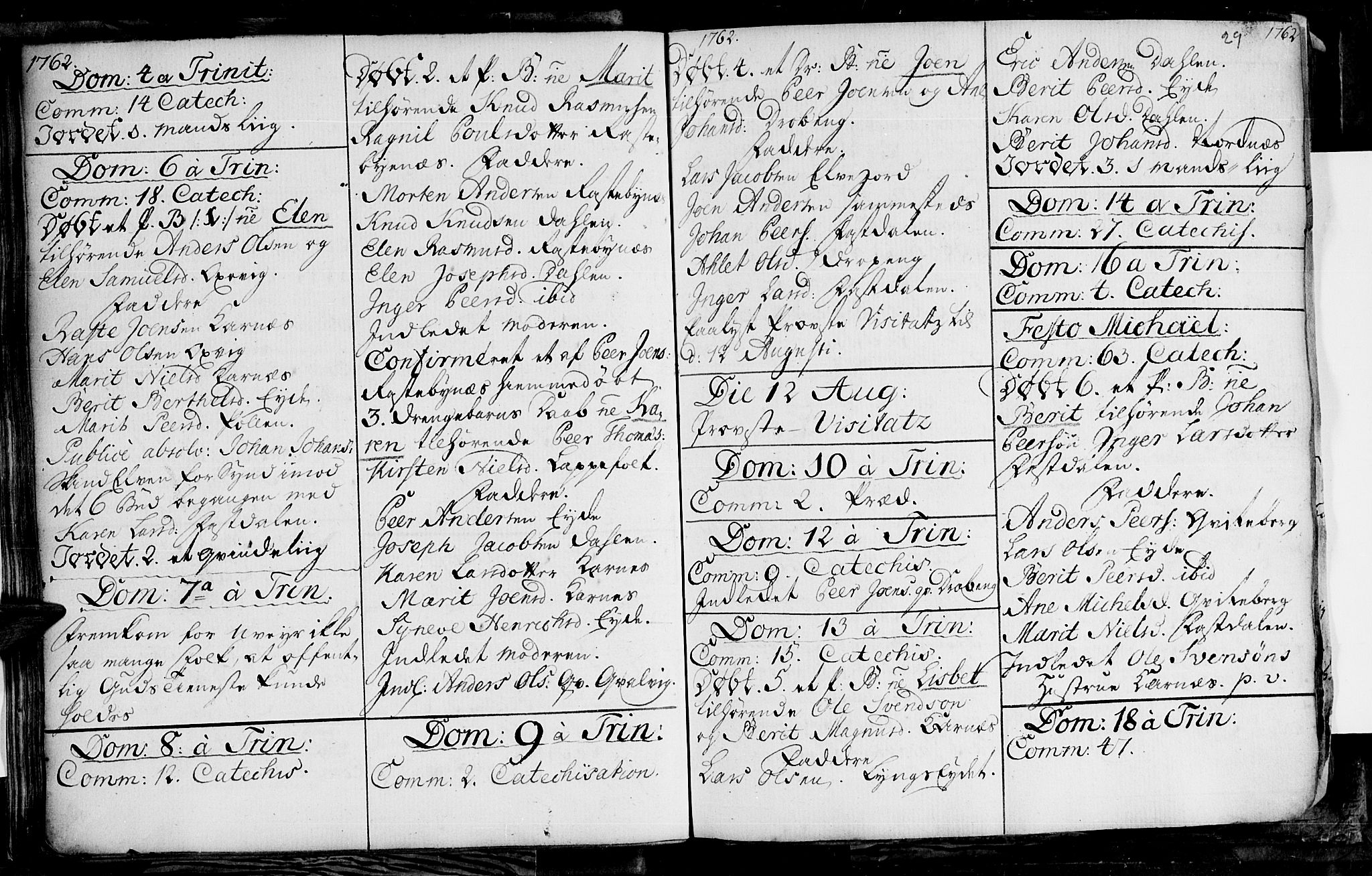 Lyngen sokneprestembete, SATØ/S-1289/H/He/Hea/L0001kirke: Parish register (official) no. 1, 1756-1785, p. 29