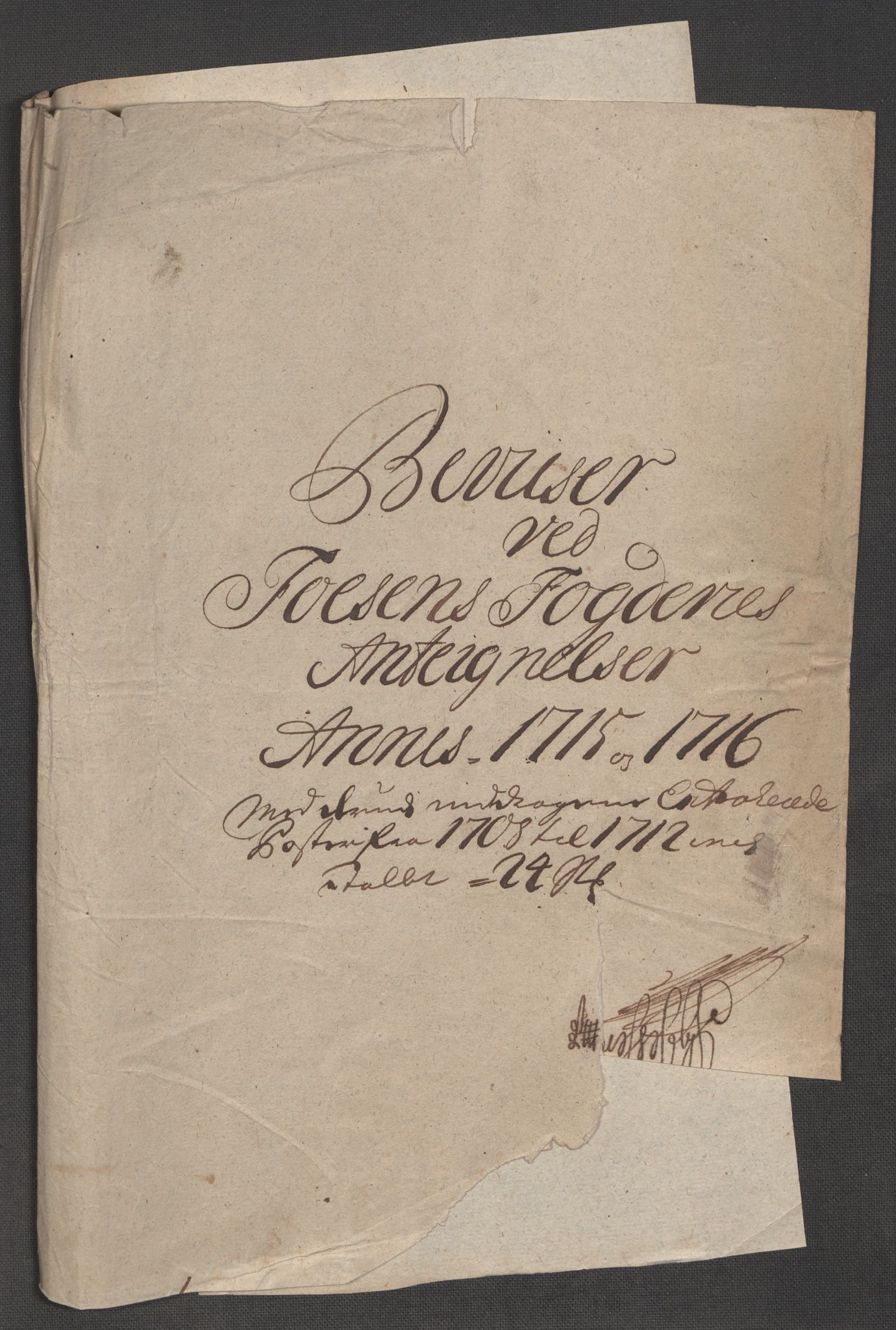 Rentekammeret inntil 1814, Reviderte regnskaper, Fogderegnskap, AV/RA-EA-4092/R57/L3864: Fogderegnskap Fosen, 1716, p. 214