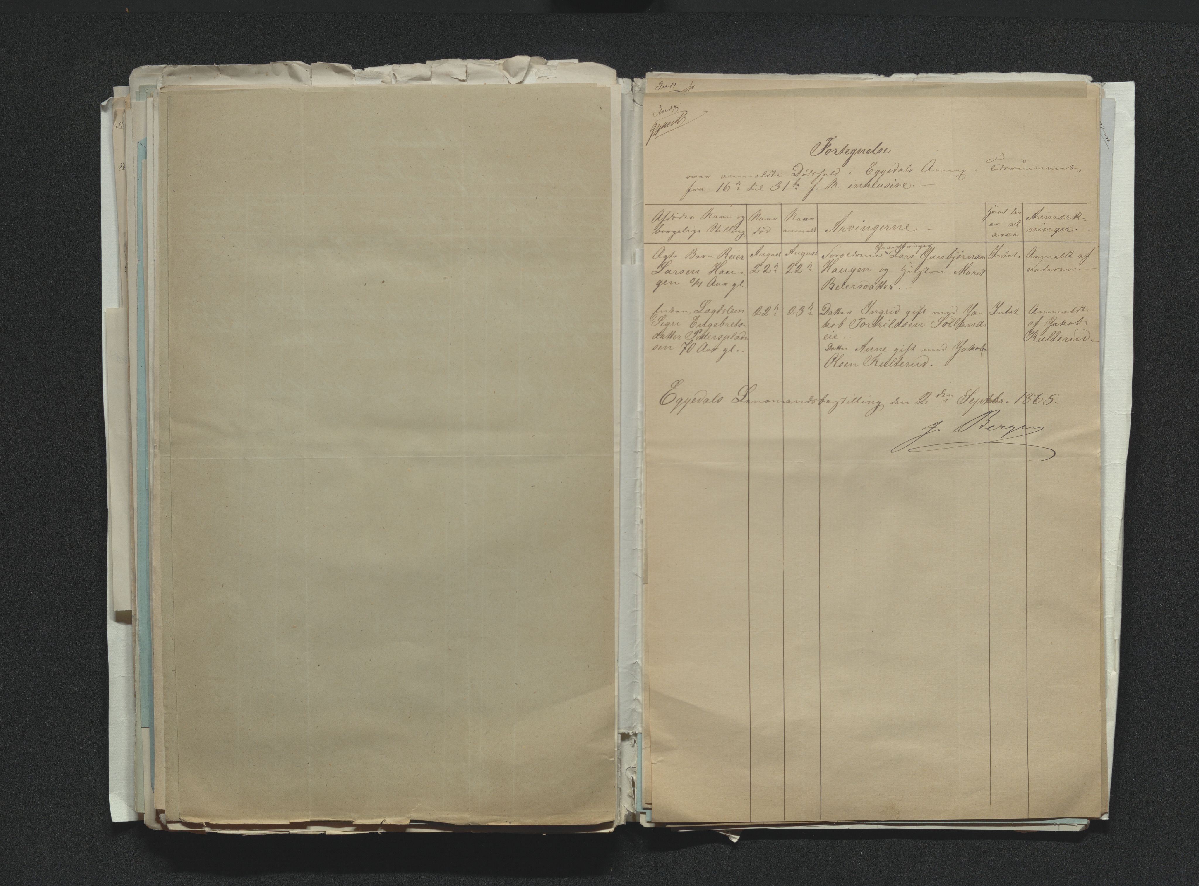 Eiker, Modum og Sigdal sorenskriveri, AV/SAKO-A-123/H/Ha/Hab/L0011: Dødsfallsmeldinger, 1862-1865, p. 645