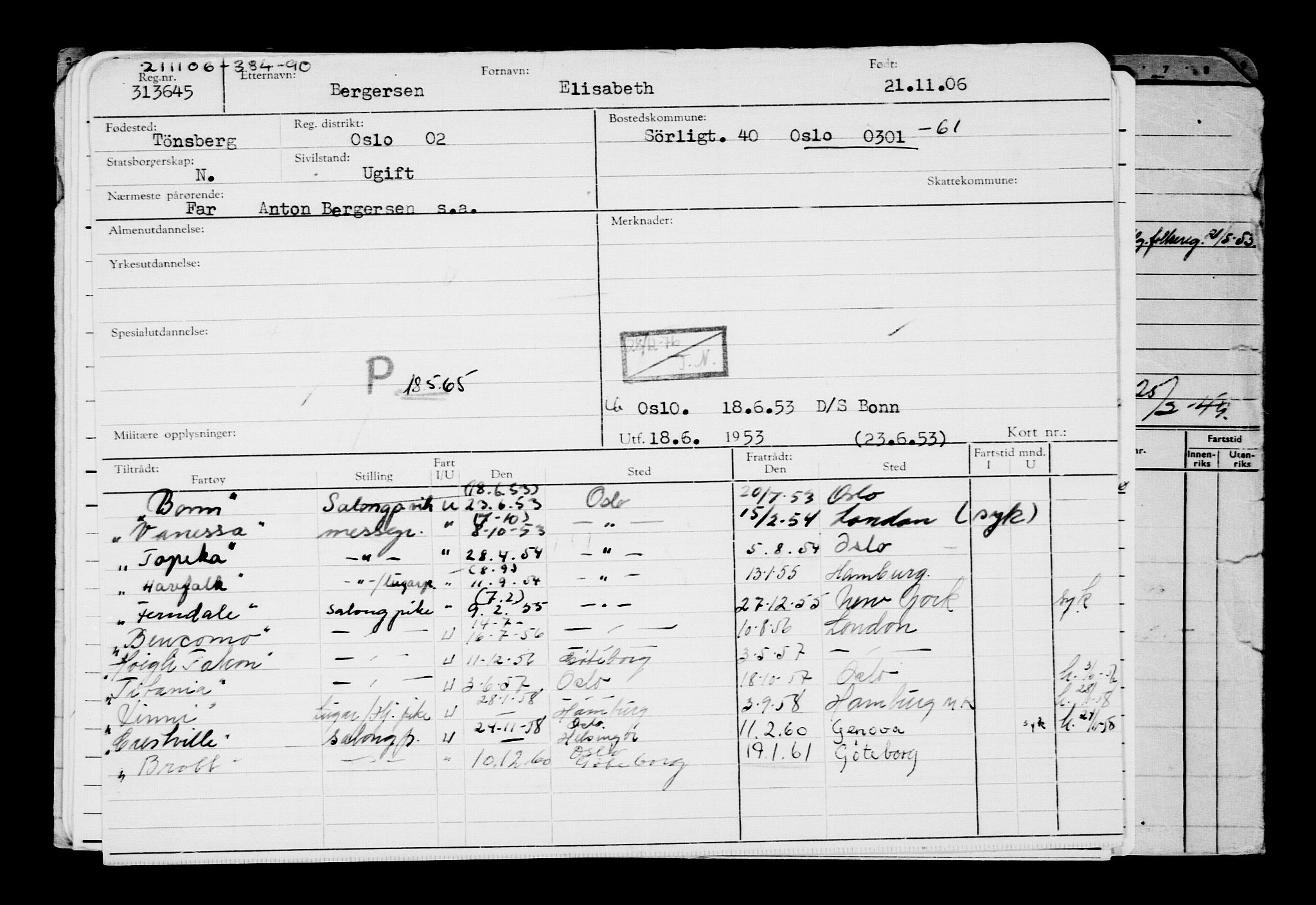 Direktoratet for sjømenn, AV/RA-S-3545/G/Gb/L0068: Hovedkort, 1906, p. 224